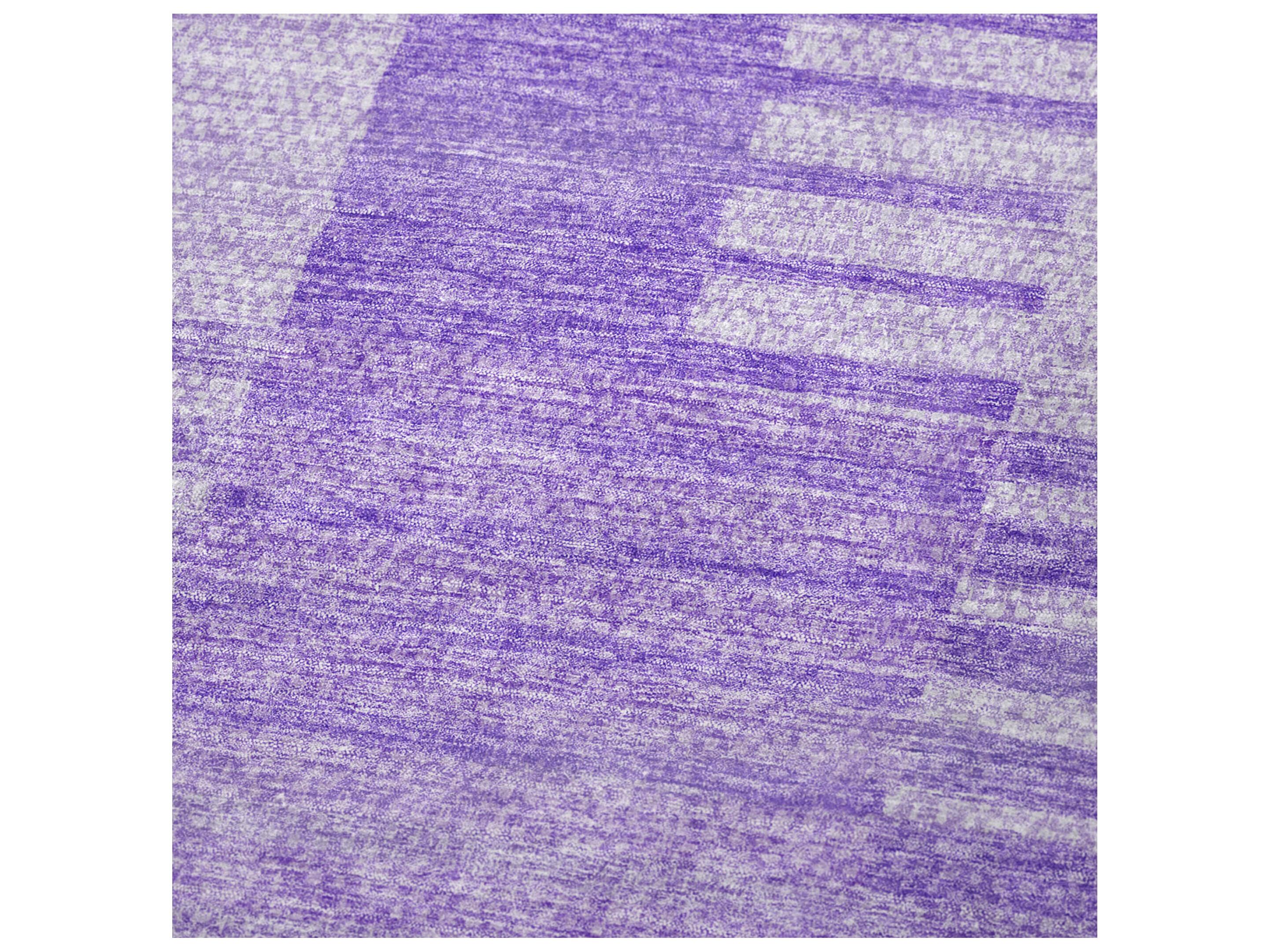 Dalyn Sherpa Purple Polyester Throw