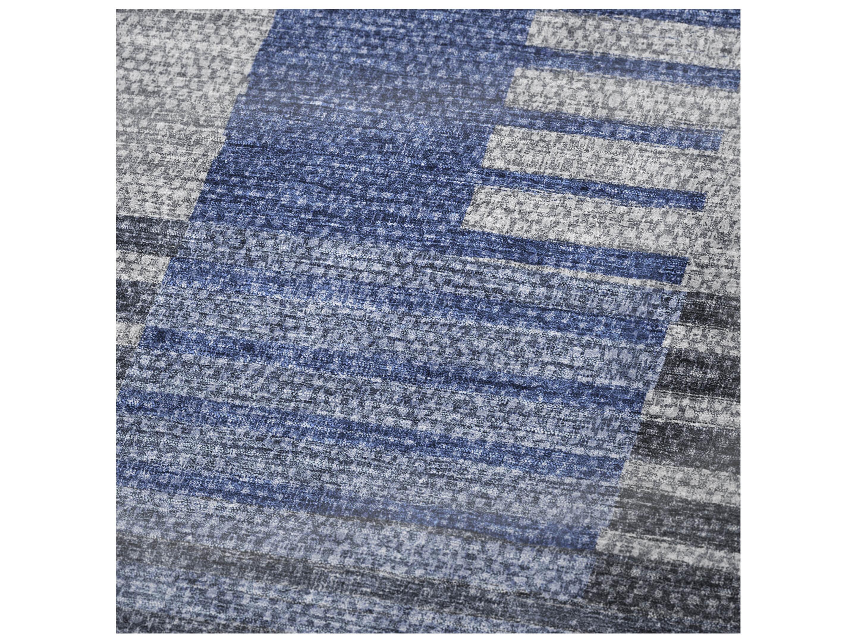 Dalyn Sherpa Blue Polyester Throw