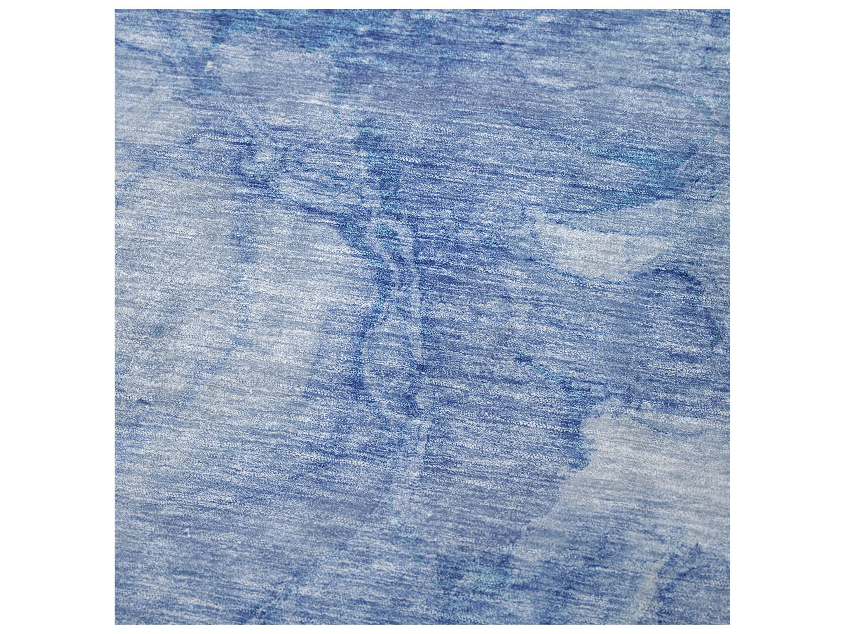 Dalyn Sherpa Blue Polyester Throw