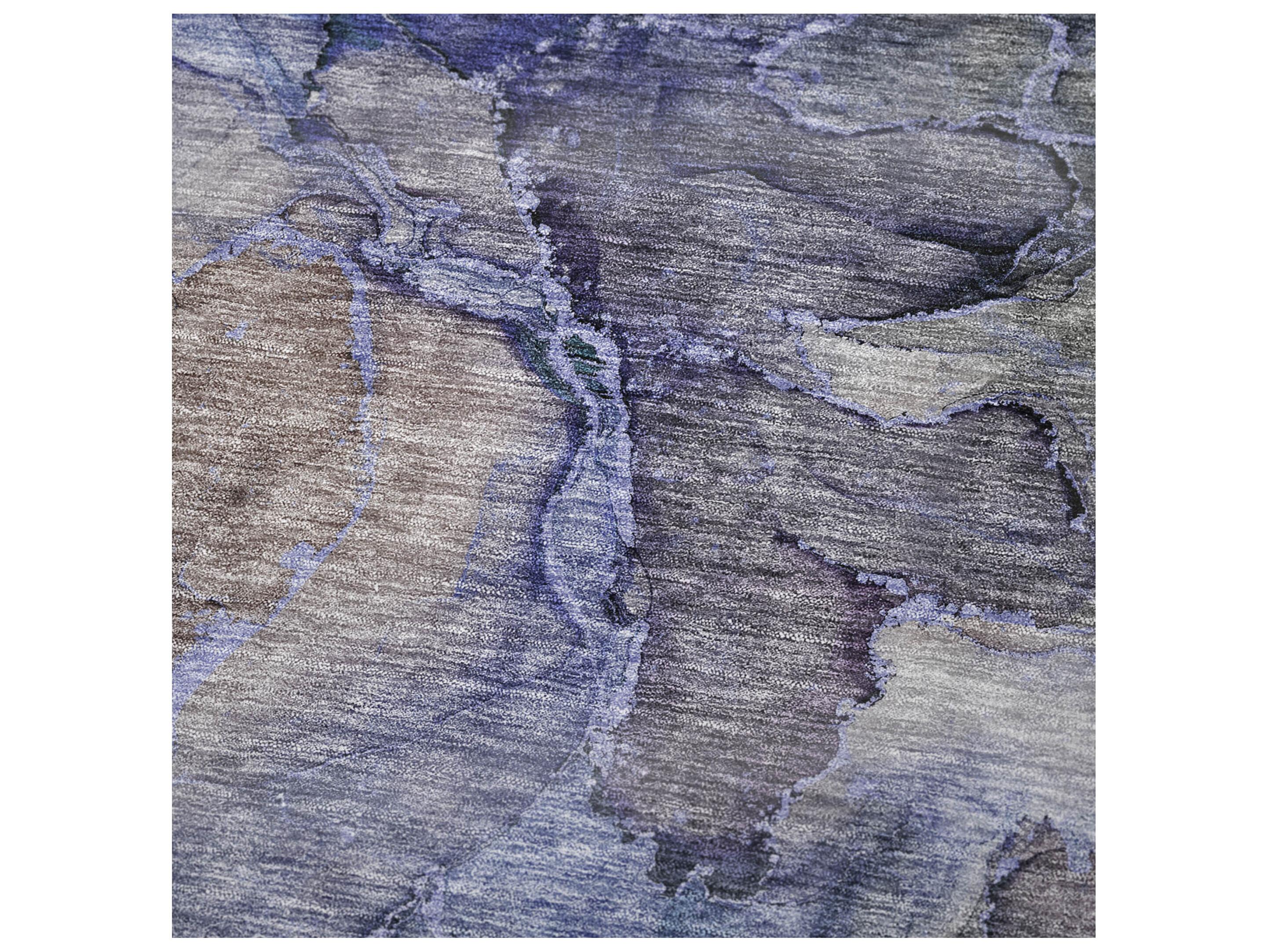 Dalyn Sherpa Blue Polyester Throw