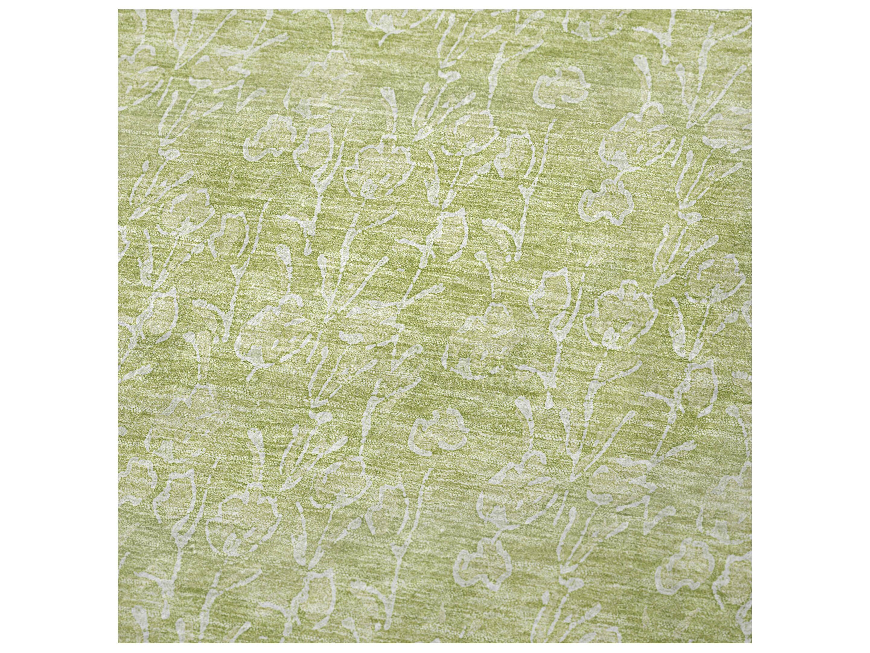 Dalyn Sherpa Green Polyester Throw
