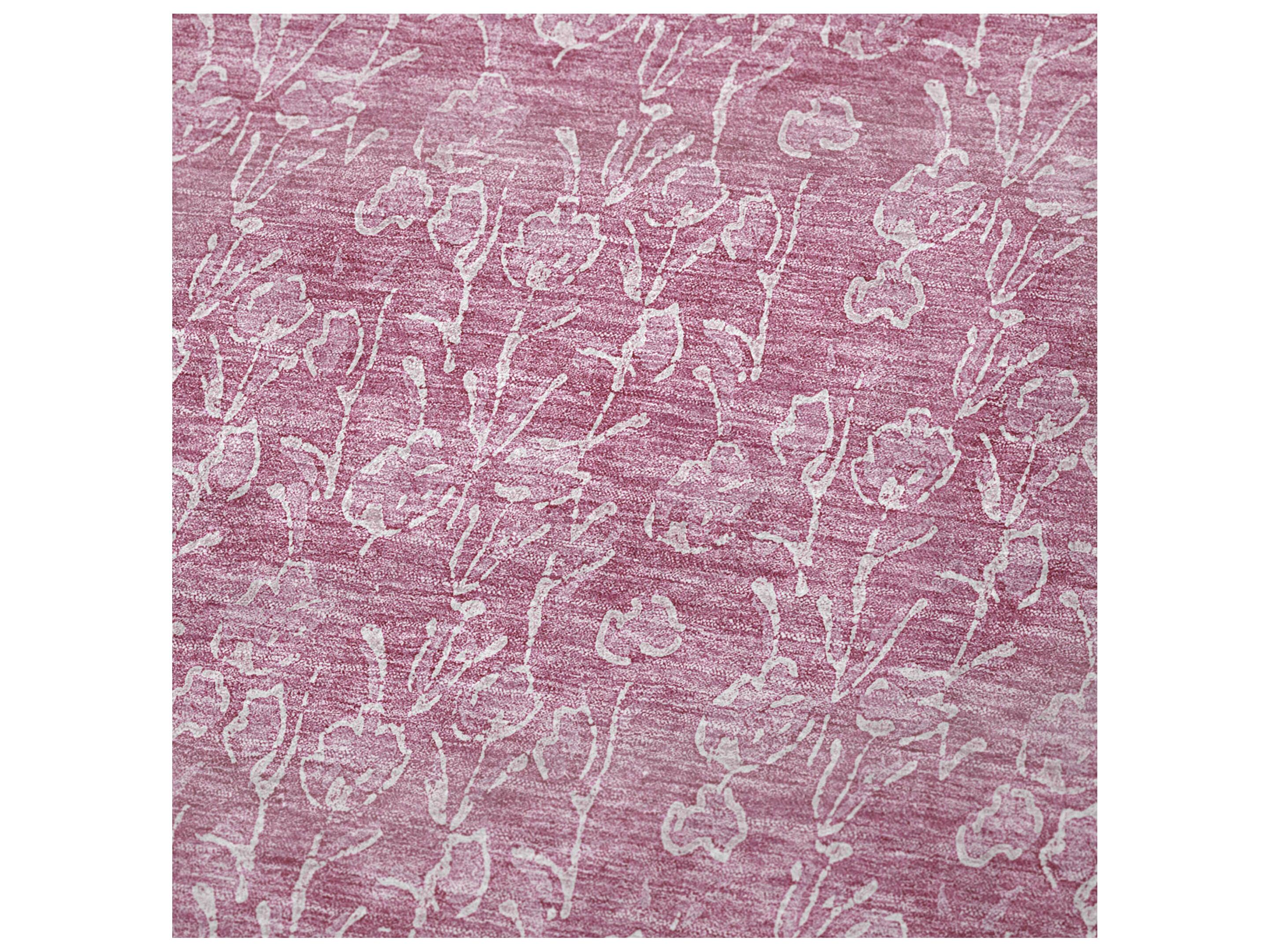 Dalyn Sherpa Pink Polyester Throw