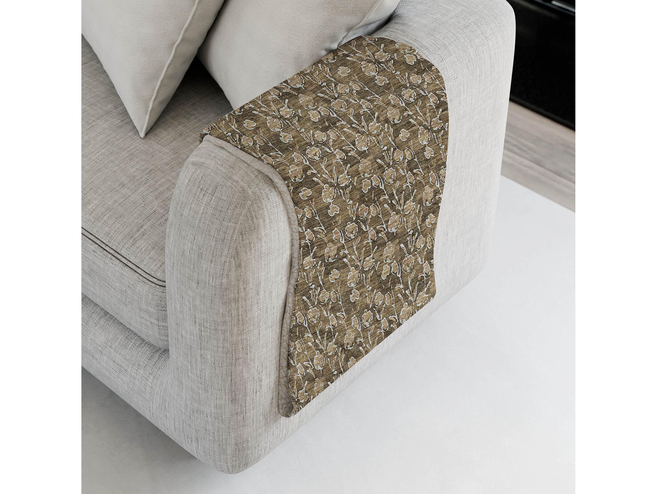 Dalyn Sherpa Brown Polyester Throw