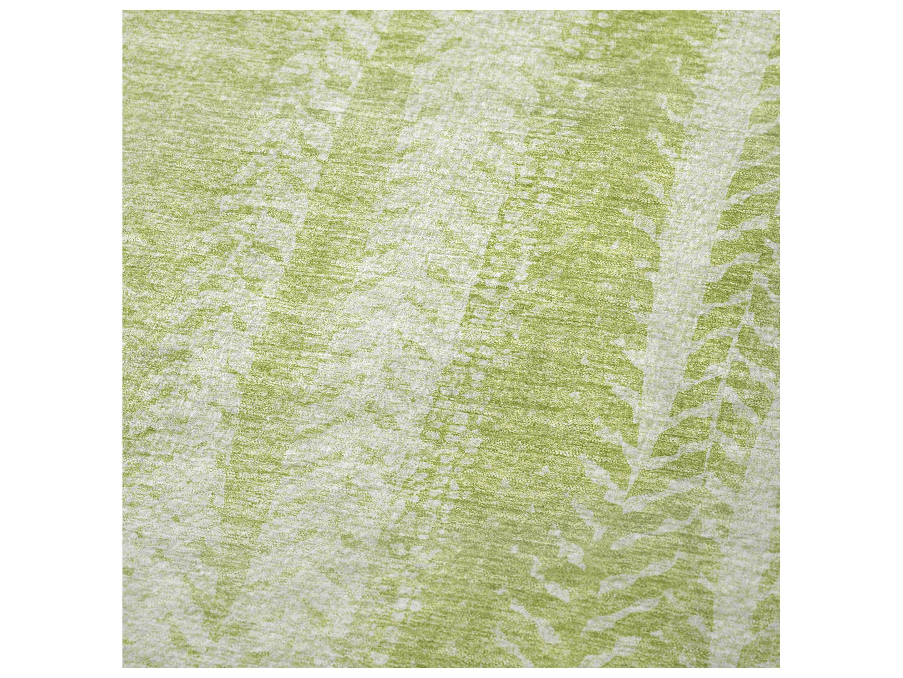 Dalyn Sherpa Green Polyester Throw