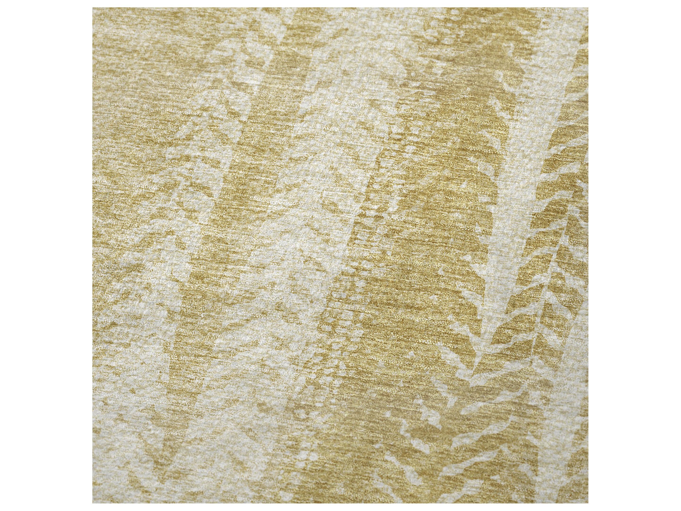 Dalyn Sherpa Gold Polyester Throw