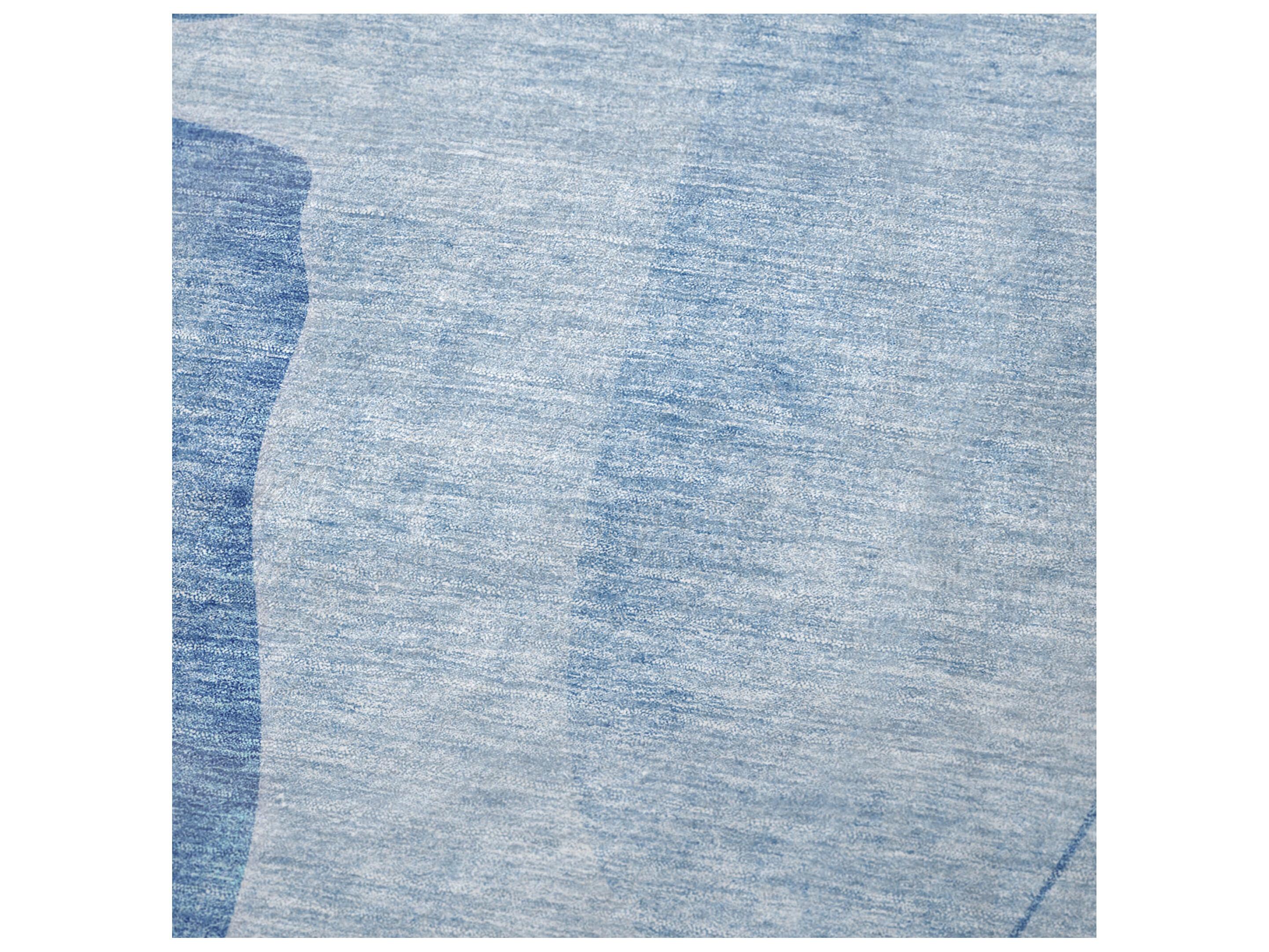 Dalyn Sherpa Blue Polyester Throw