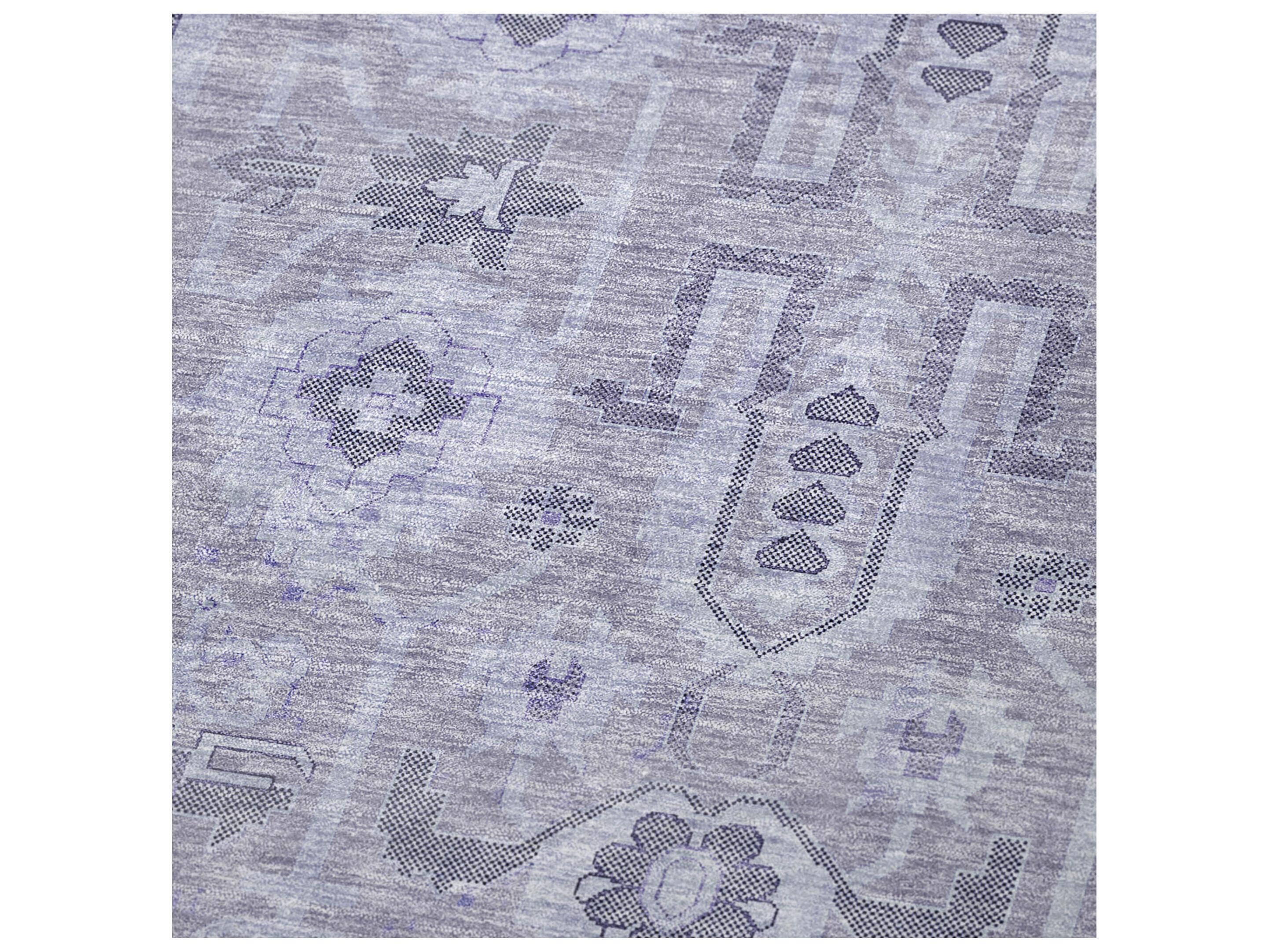 Dalyn Sherpa Purple Polyester Throw