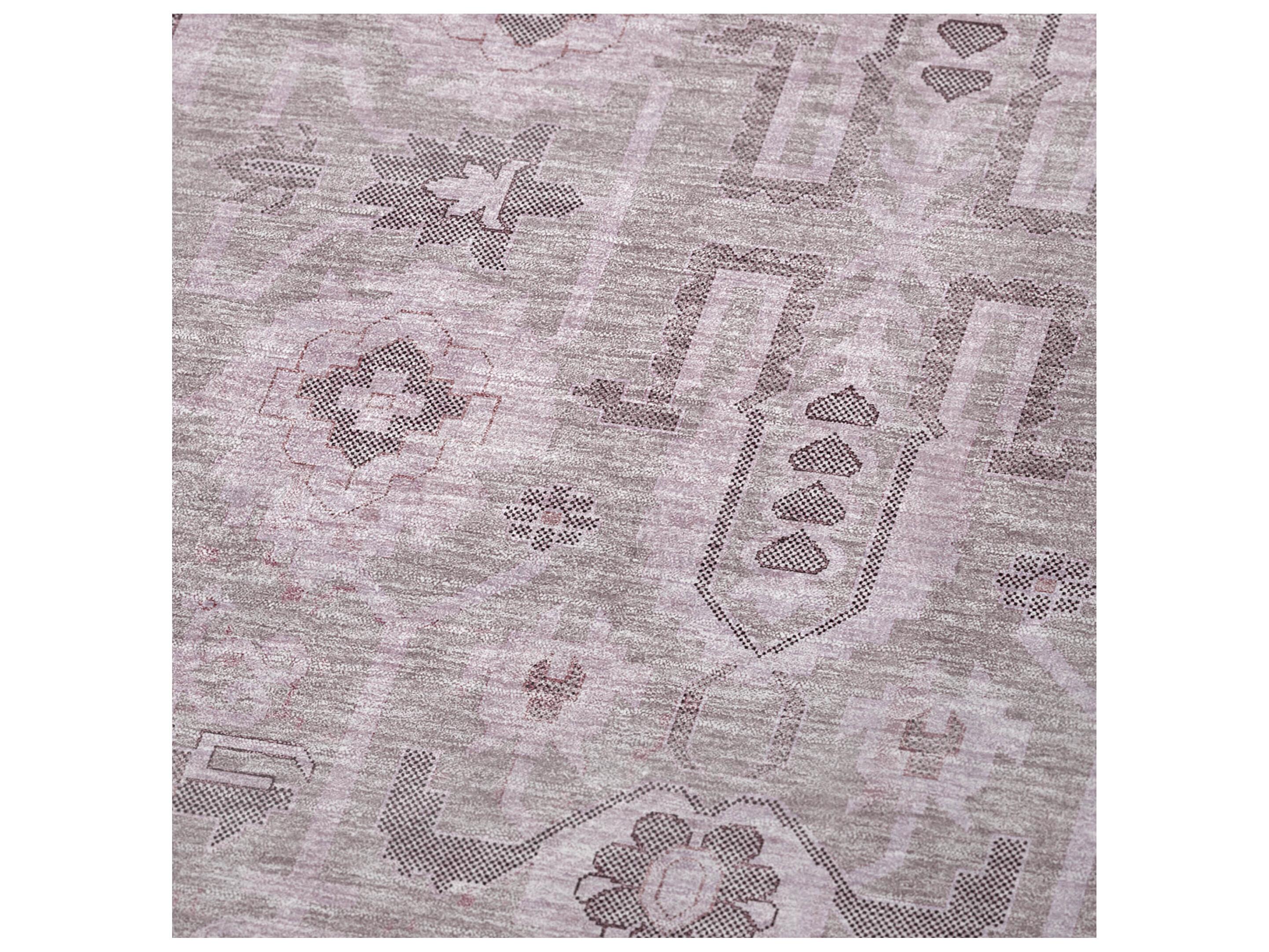 Dalyn Sherpa Pink Polyester Throw