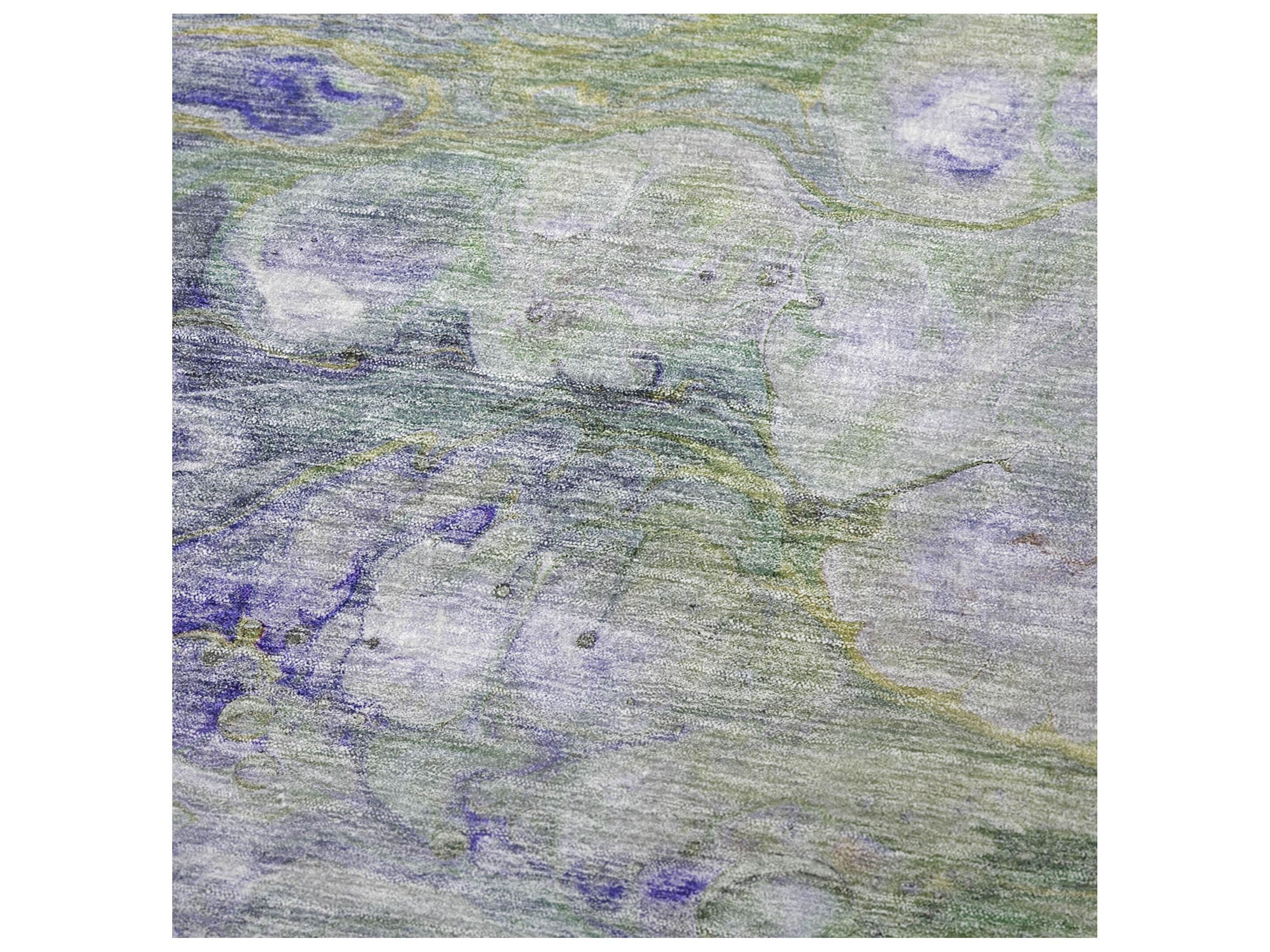 Dalyn Sherpa Green Polyester Throw