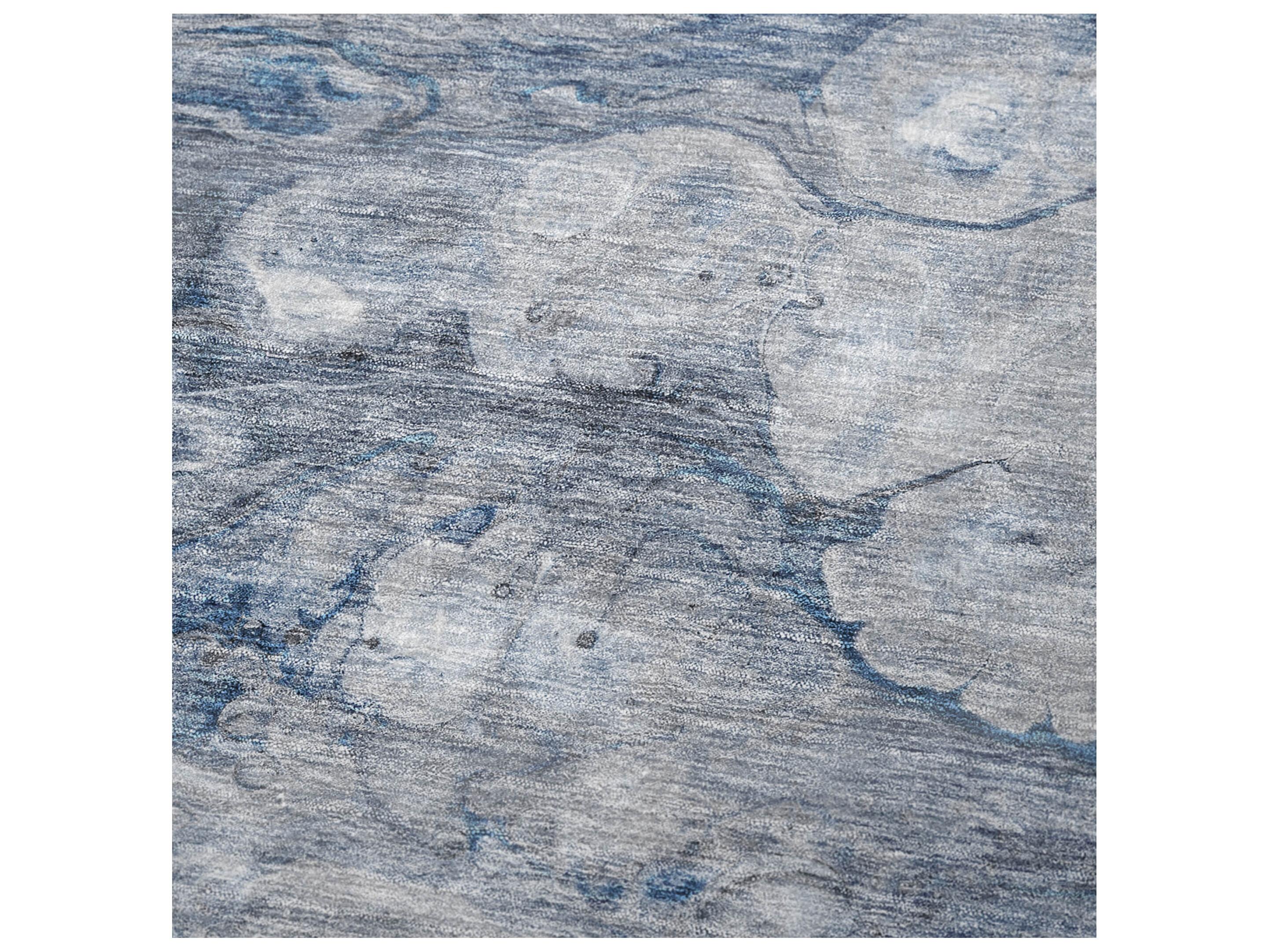 Dalyn Sherpa Blue Polyester Throw