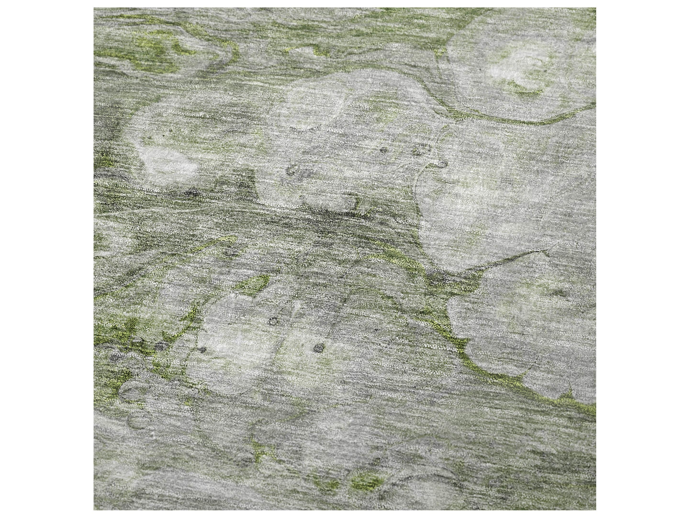 Dalyn Sherpa Green Polyester Throw