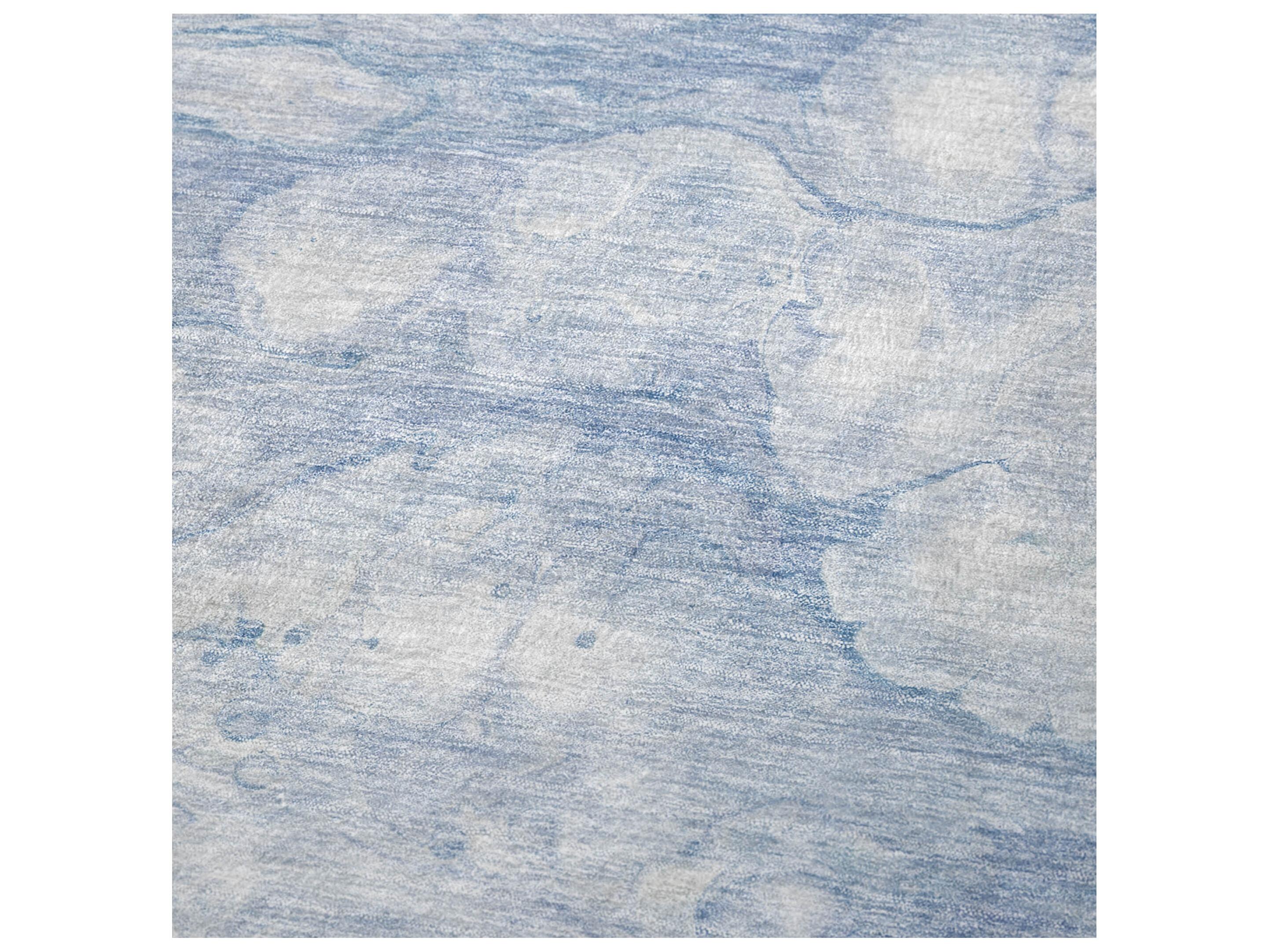 Dalyn Sherpa Blue Polyester Throw