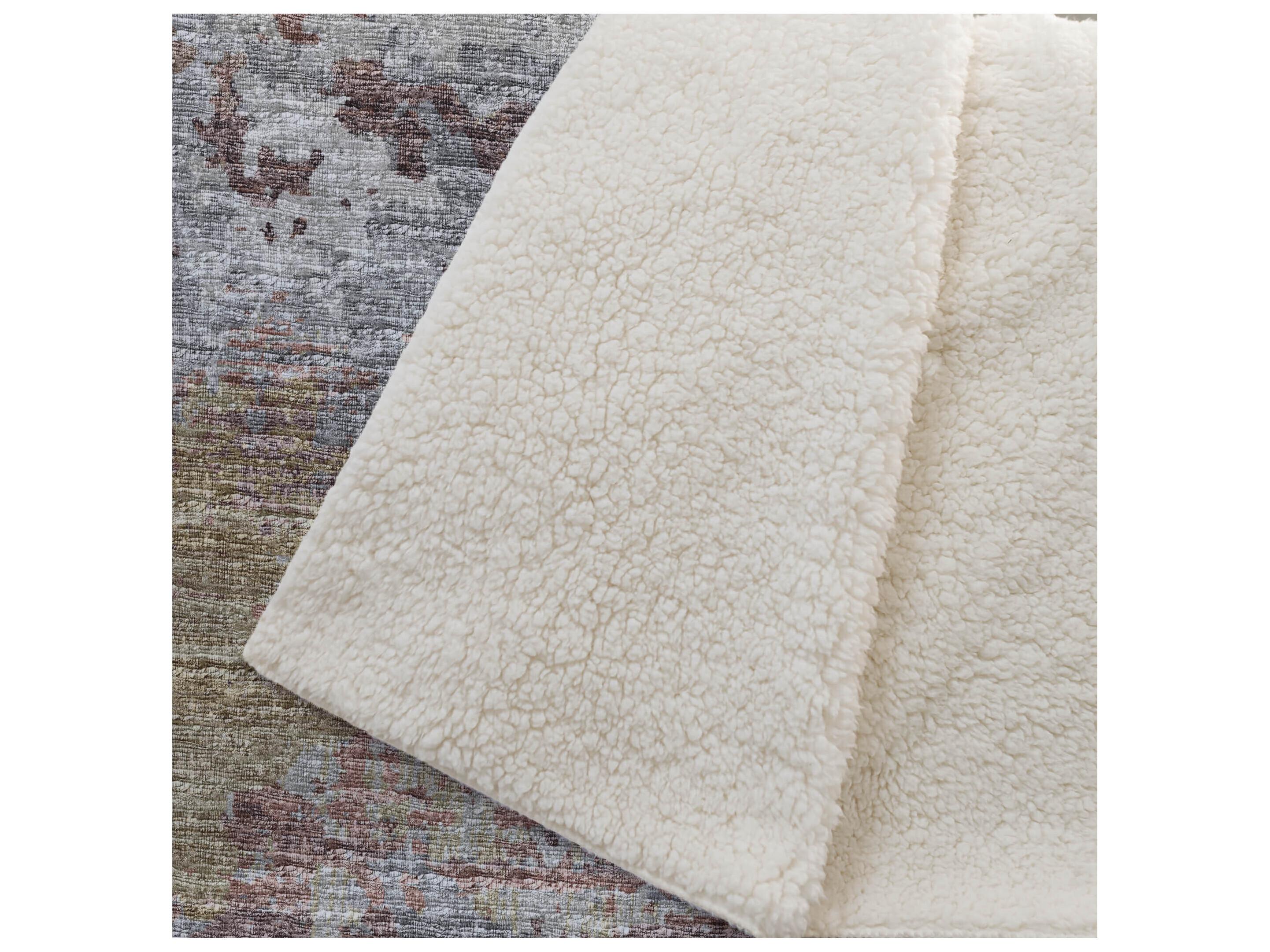 Dalyn Sherpa Multi Polyester Throw