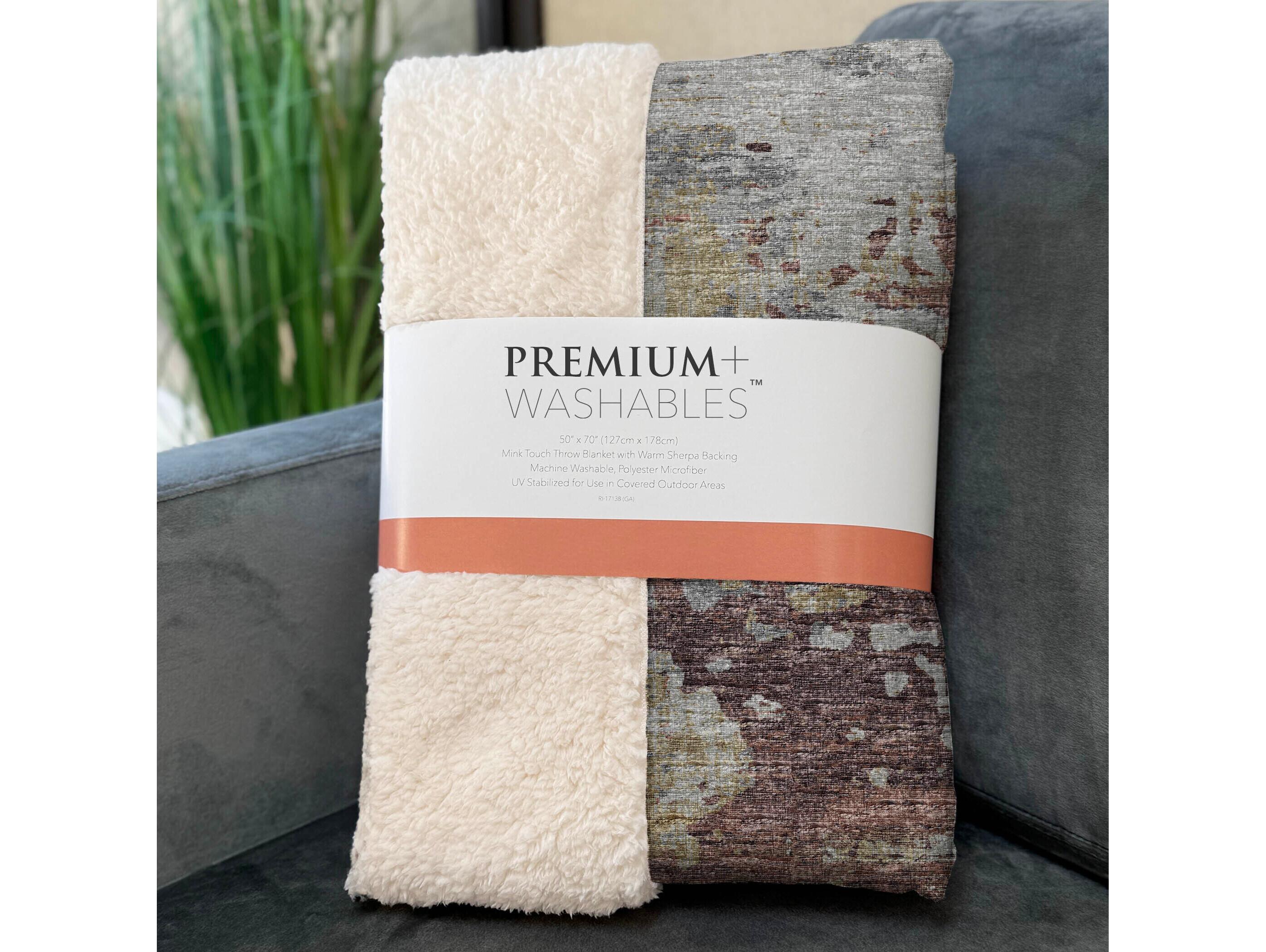 Dalyn Sherpa Multi Polyester Throw