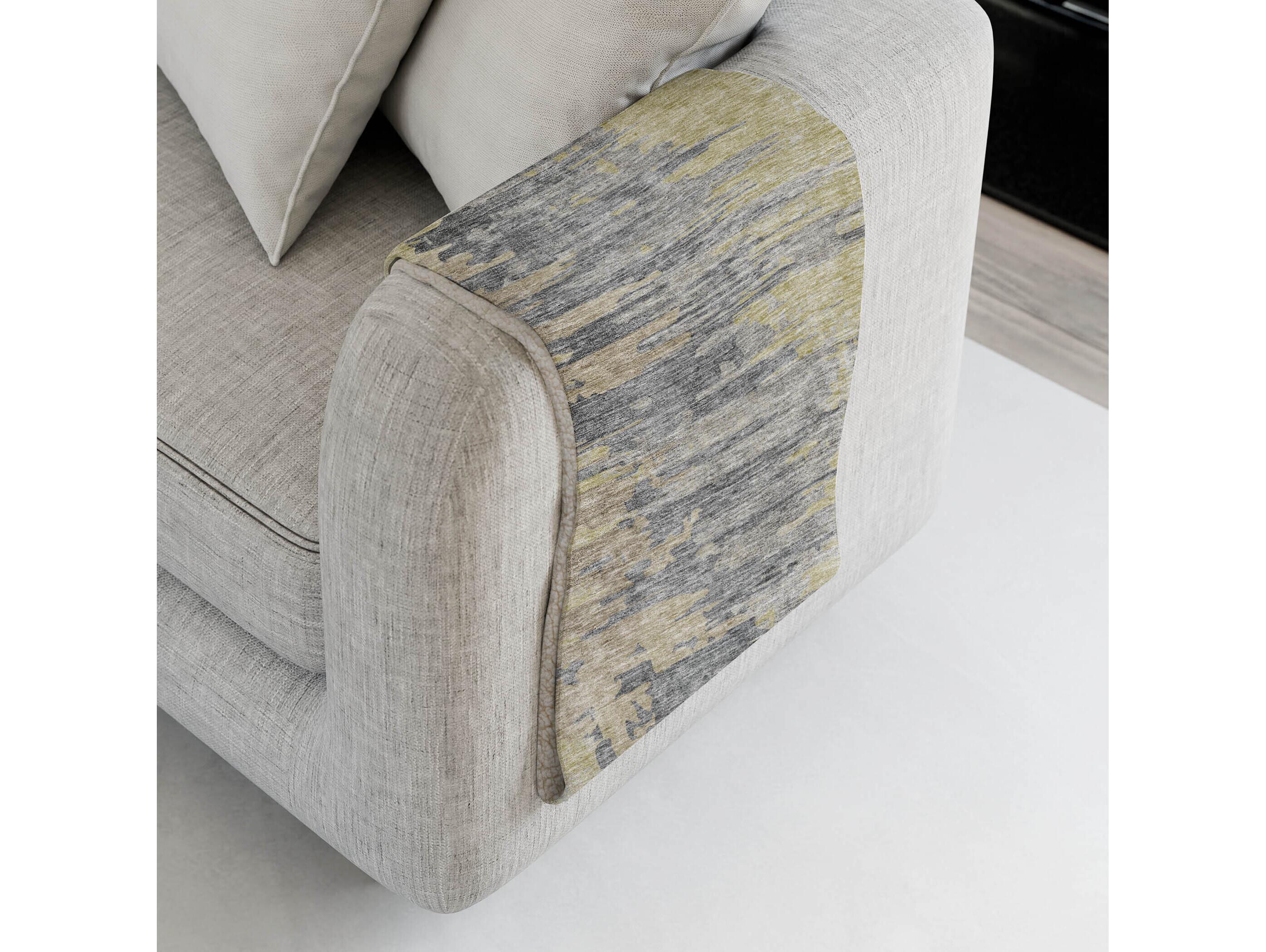 Dalyn Sherpa Gray Polyester Throw