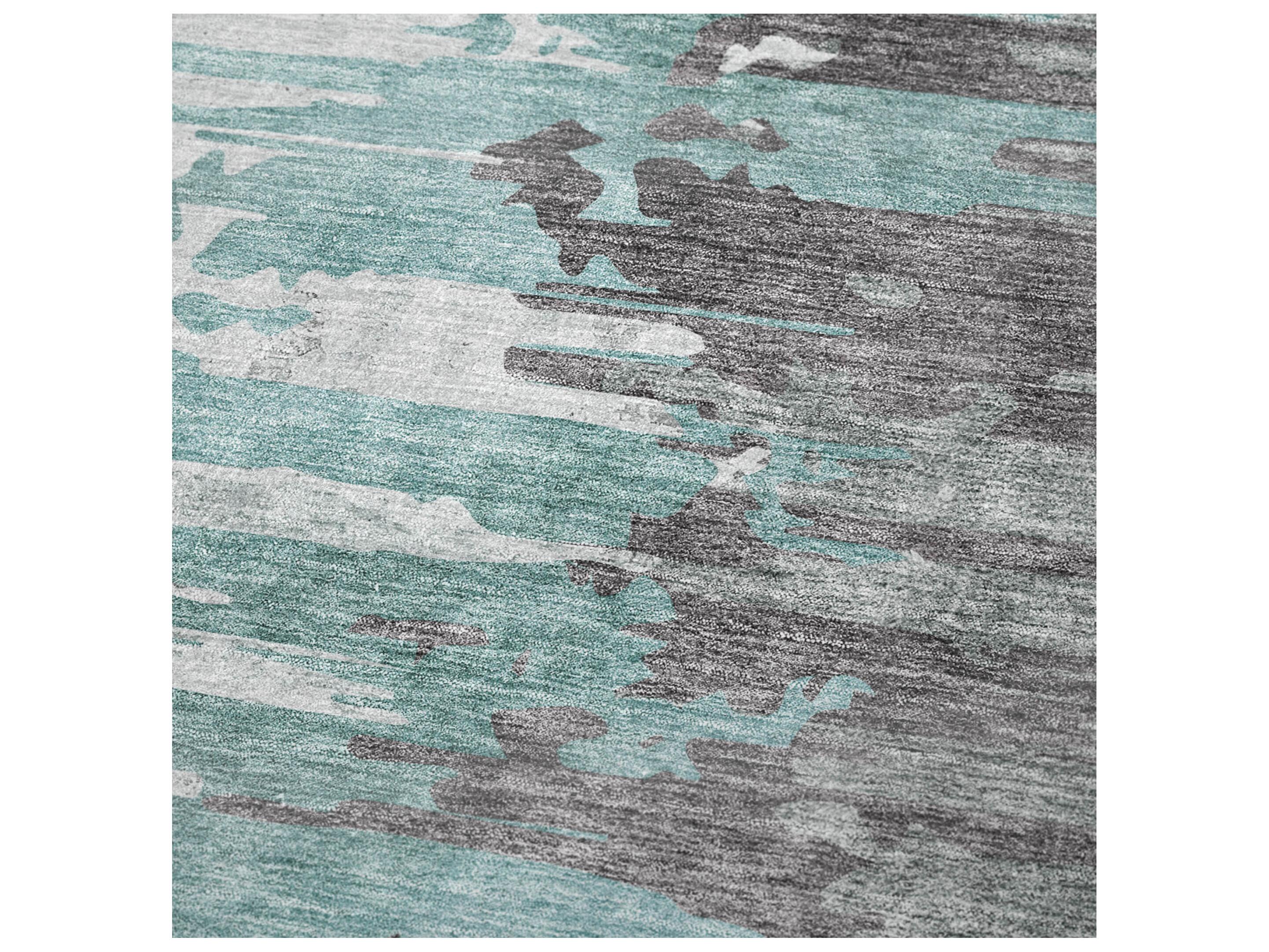 Dalyn Sherpa Teal Polyester Throw