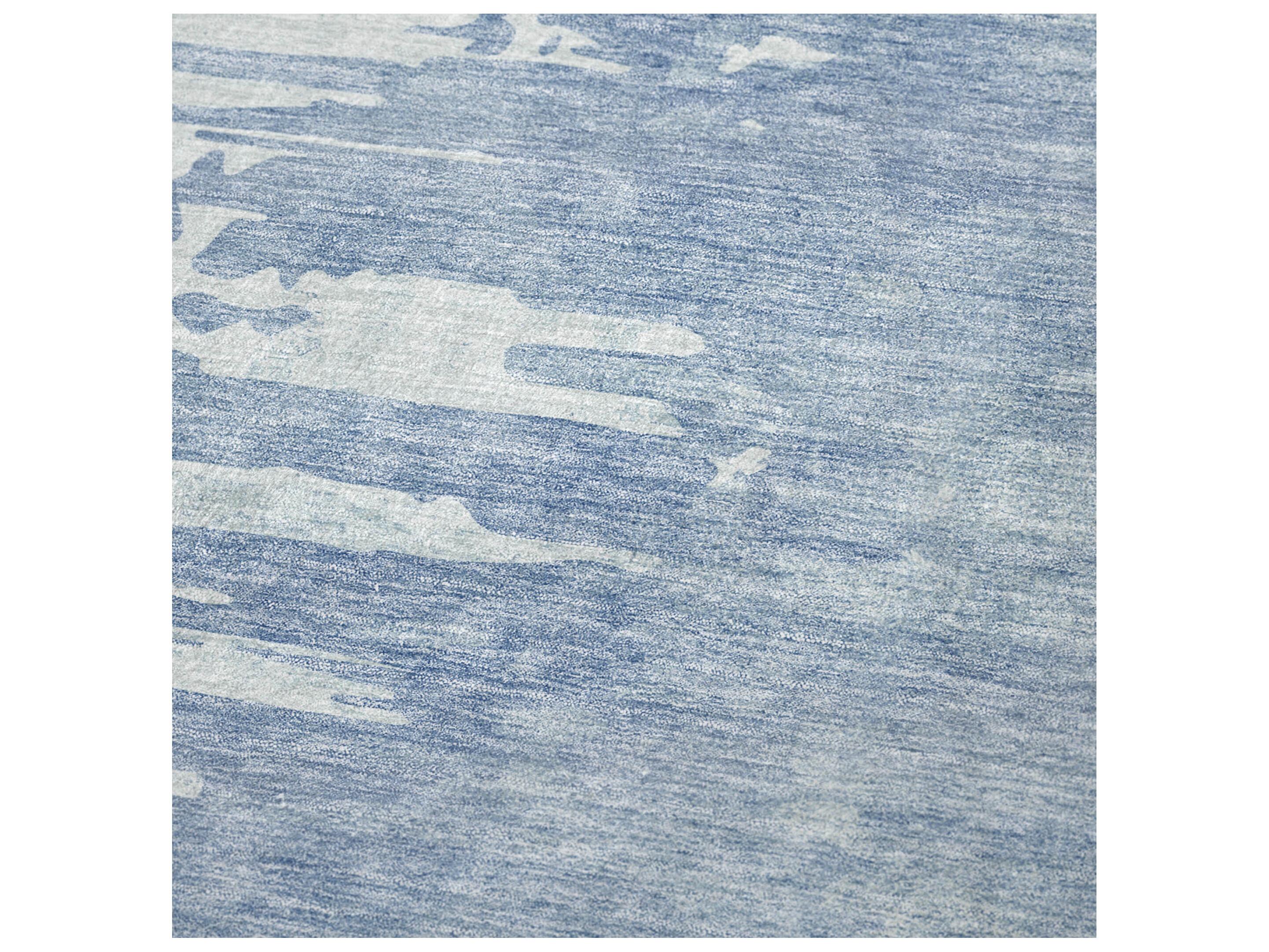Dalyn Sherpa Blue Polyester Throw