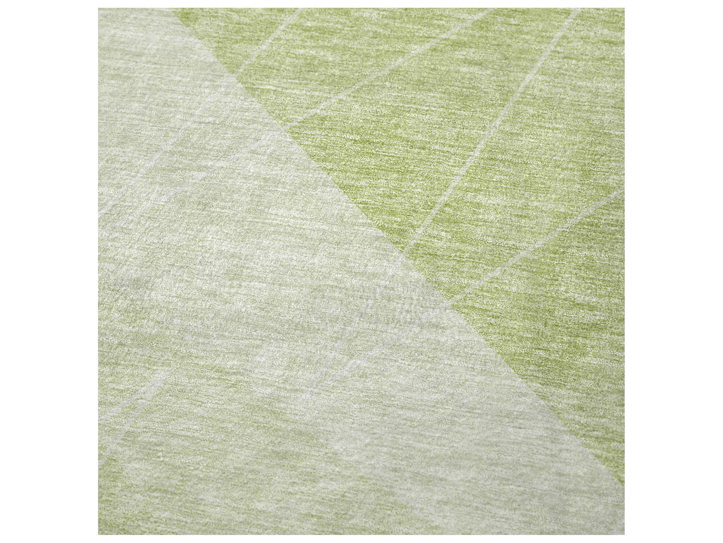 Dalyn Sherpa Green Polyester Throw