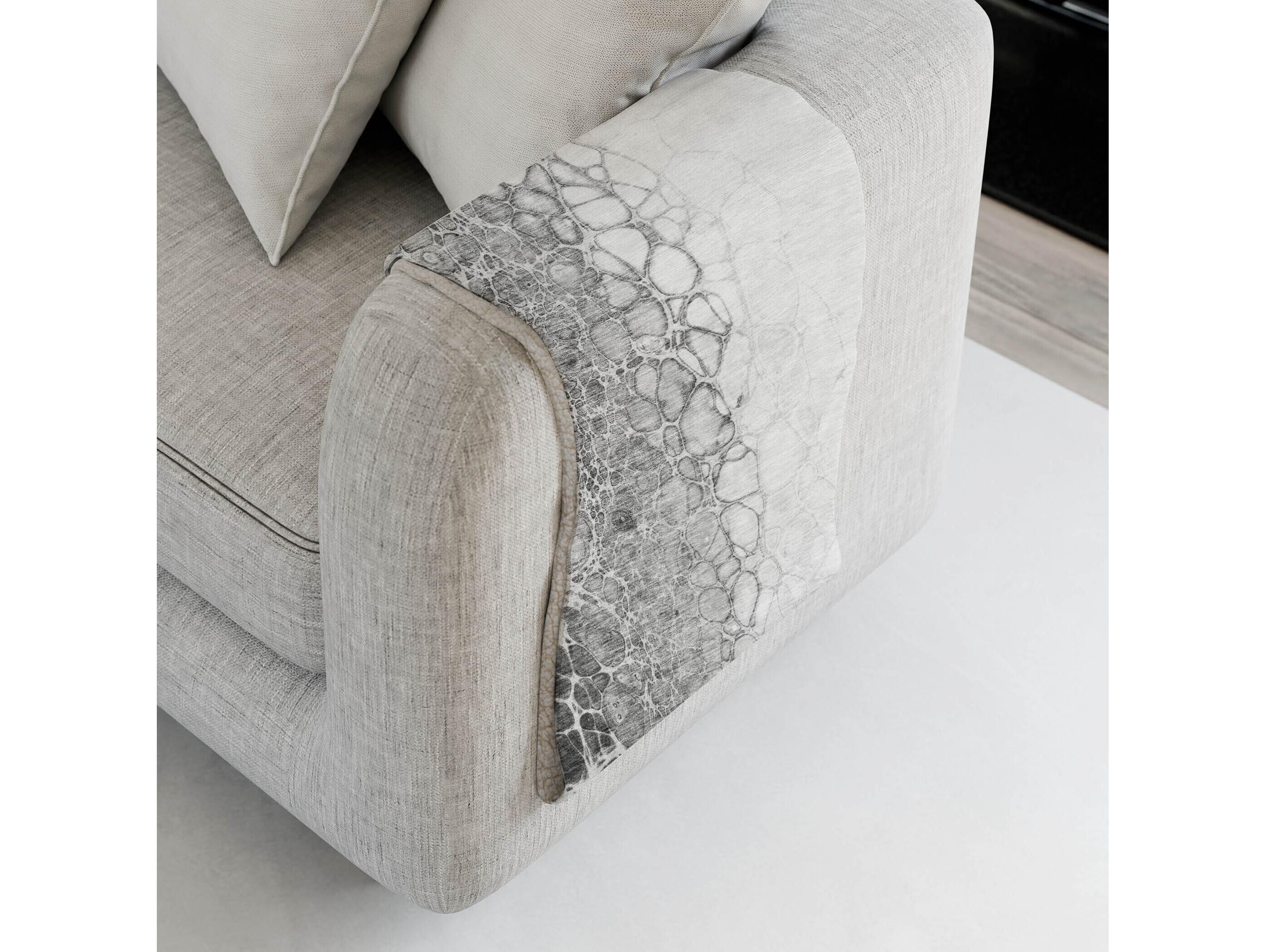 Dalyn Sherpa Gray Polyester Throw