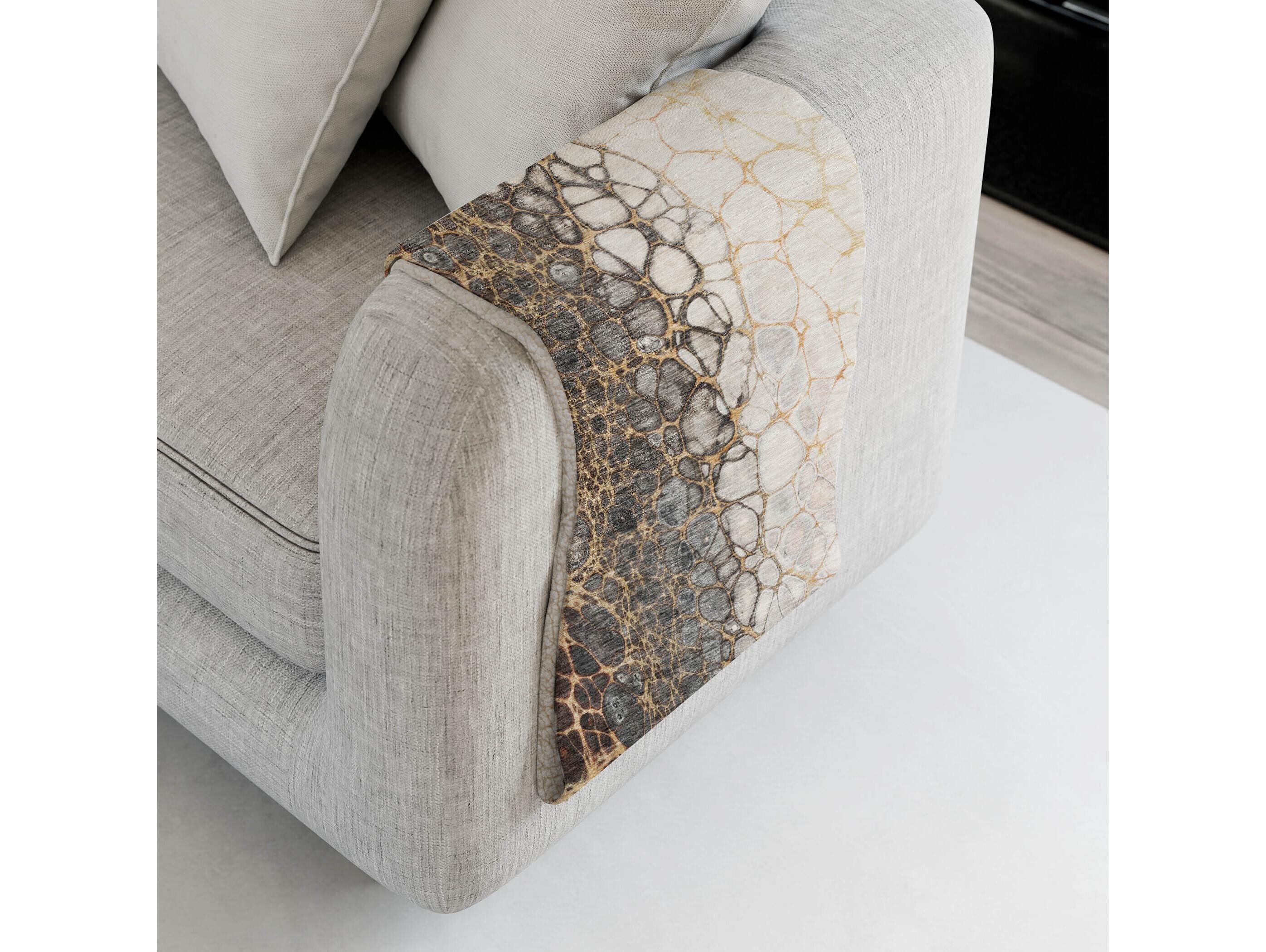 Dalyn Sherpa Ivory Polyester Throw