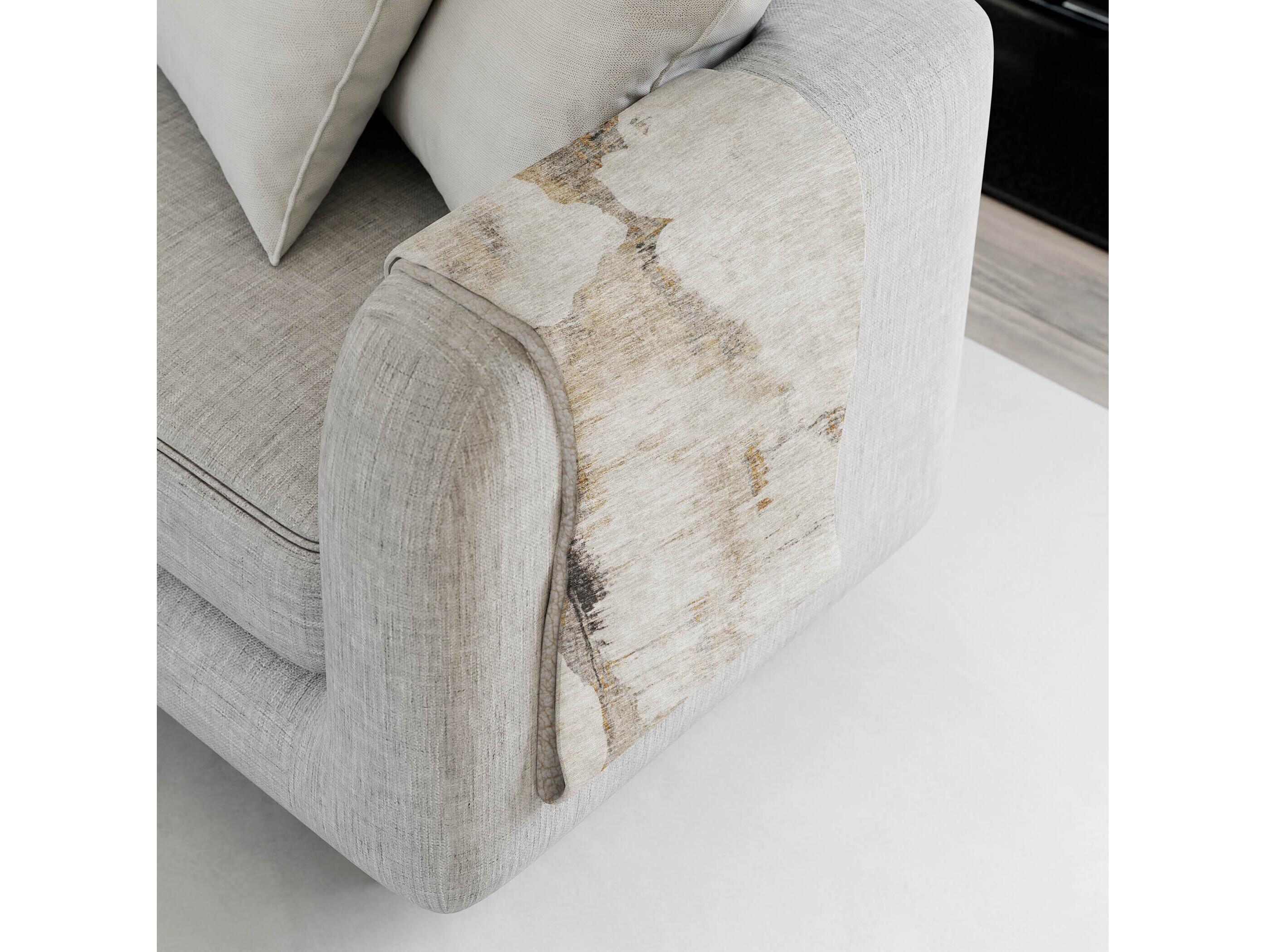 Dalyn Sherpa Brown Polyester Throw