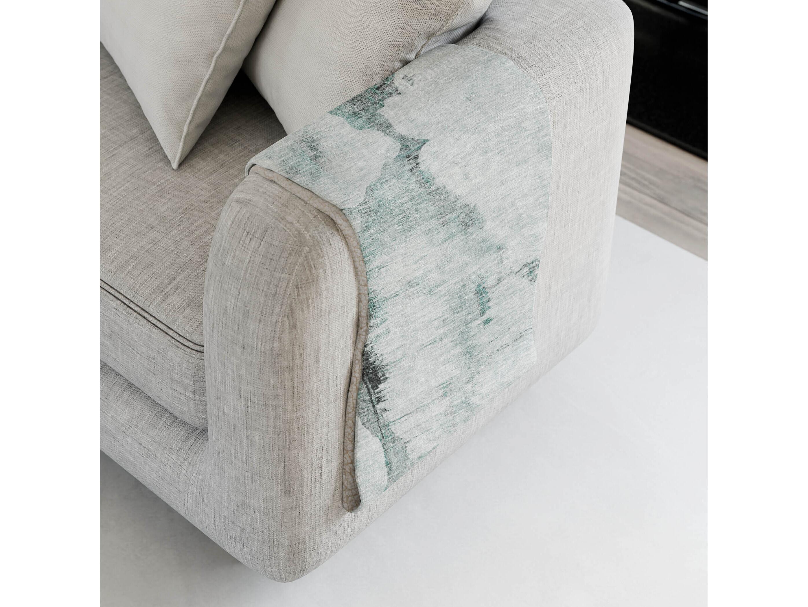 Dalyn Sherpa Teal Polyester Throw