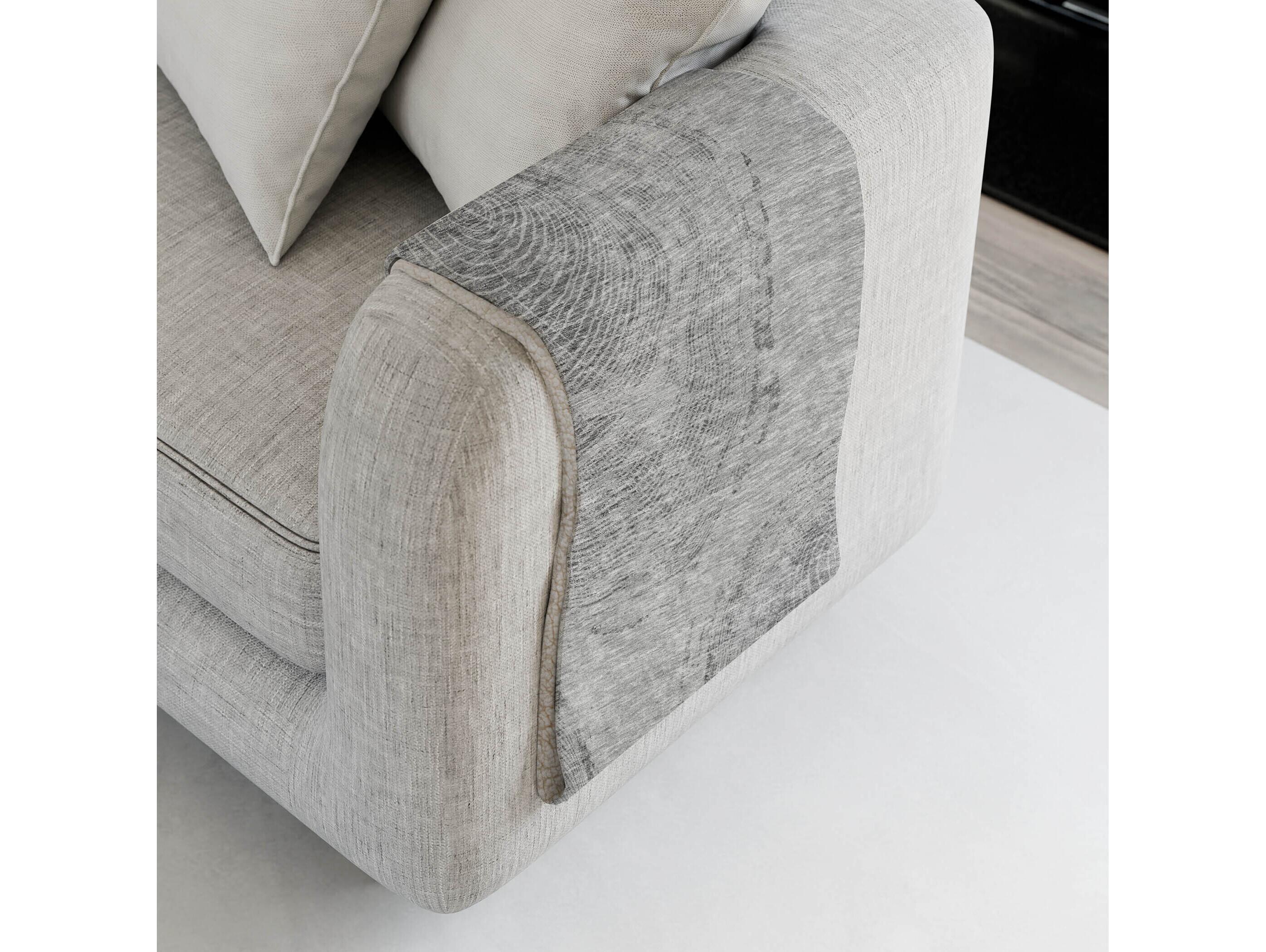 Dalyn Sherpa Gray Polyester Throw