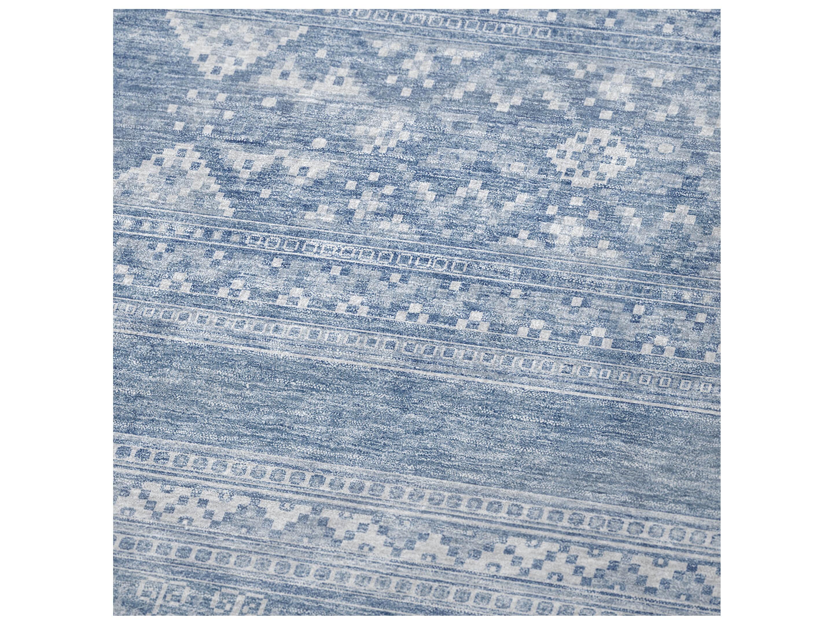 Dalyn Sherpa Blue Polyester Throw