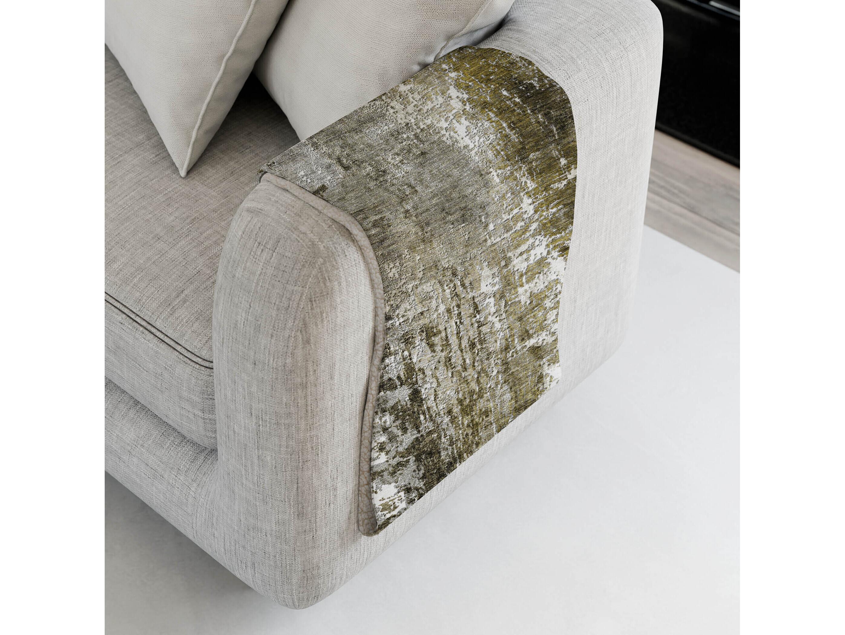 Dalyn Sherpa Brown Polyester Throw