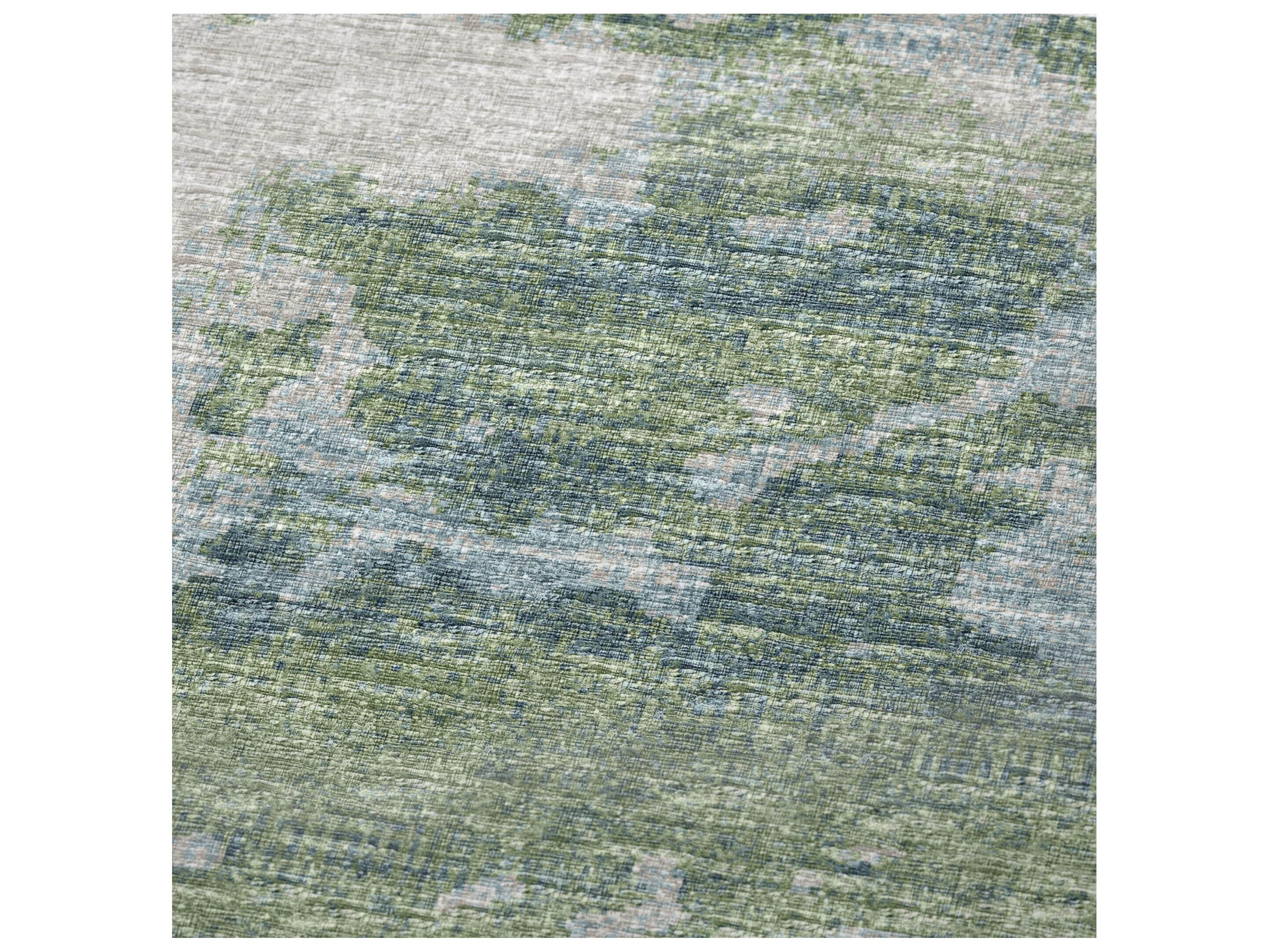 Dalyn Sherpa Green Polyester Throw