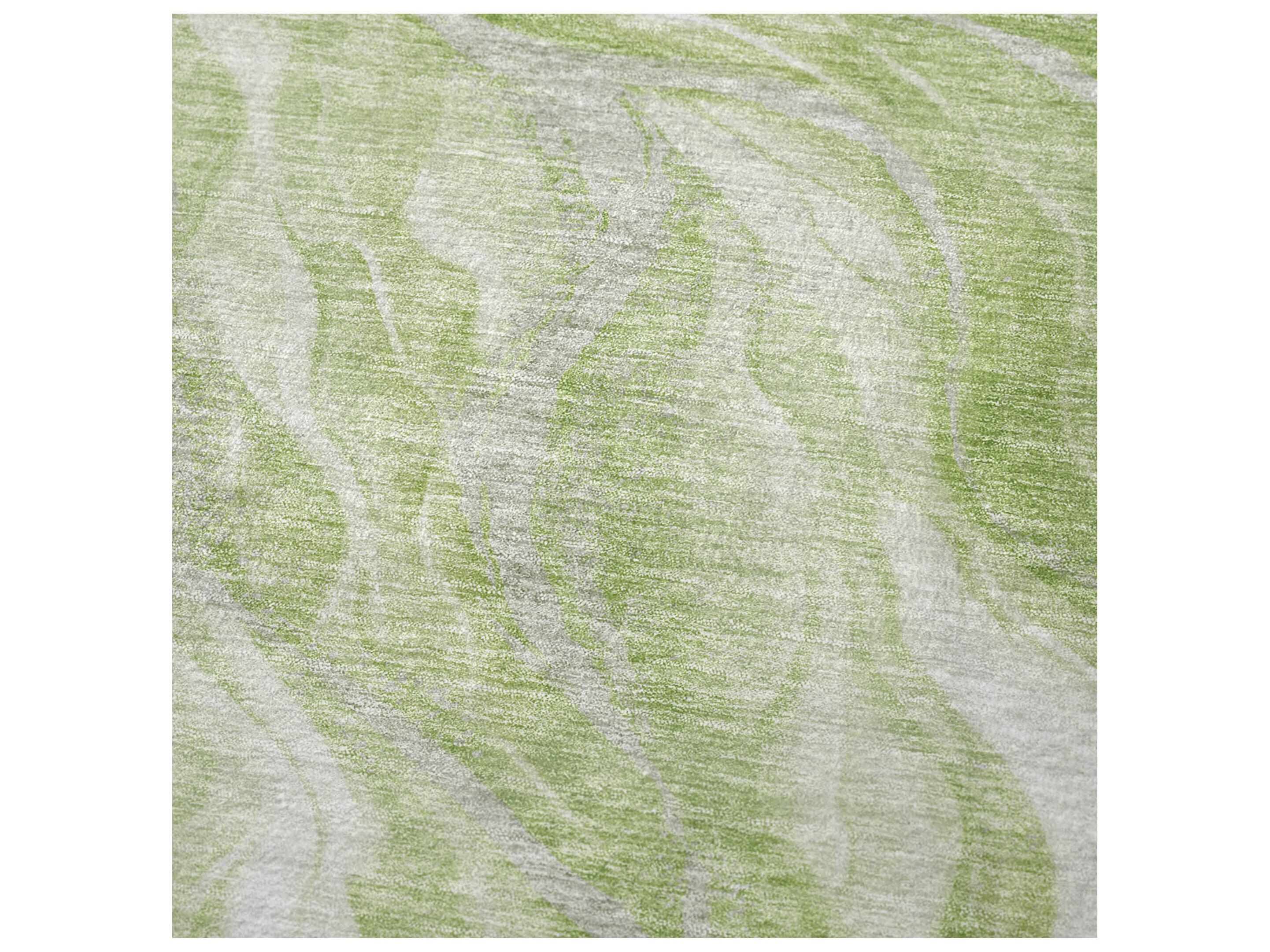 Dalyn Sherpa Green Polyester Throw