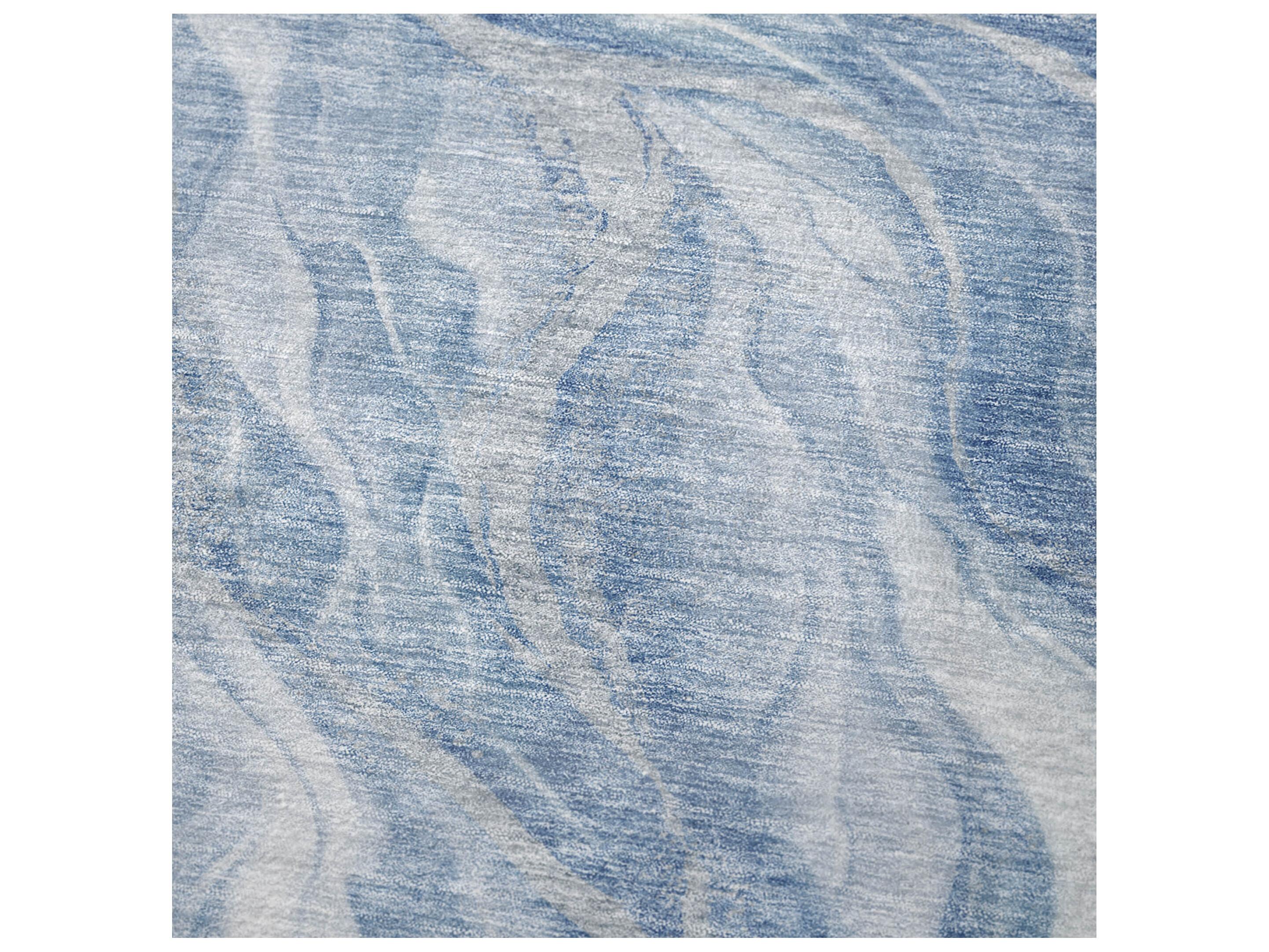 Dalyn Sherpa Blue Polyester Throw