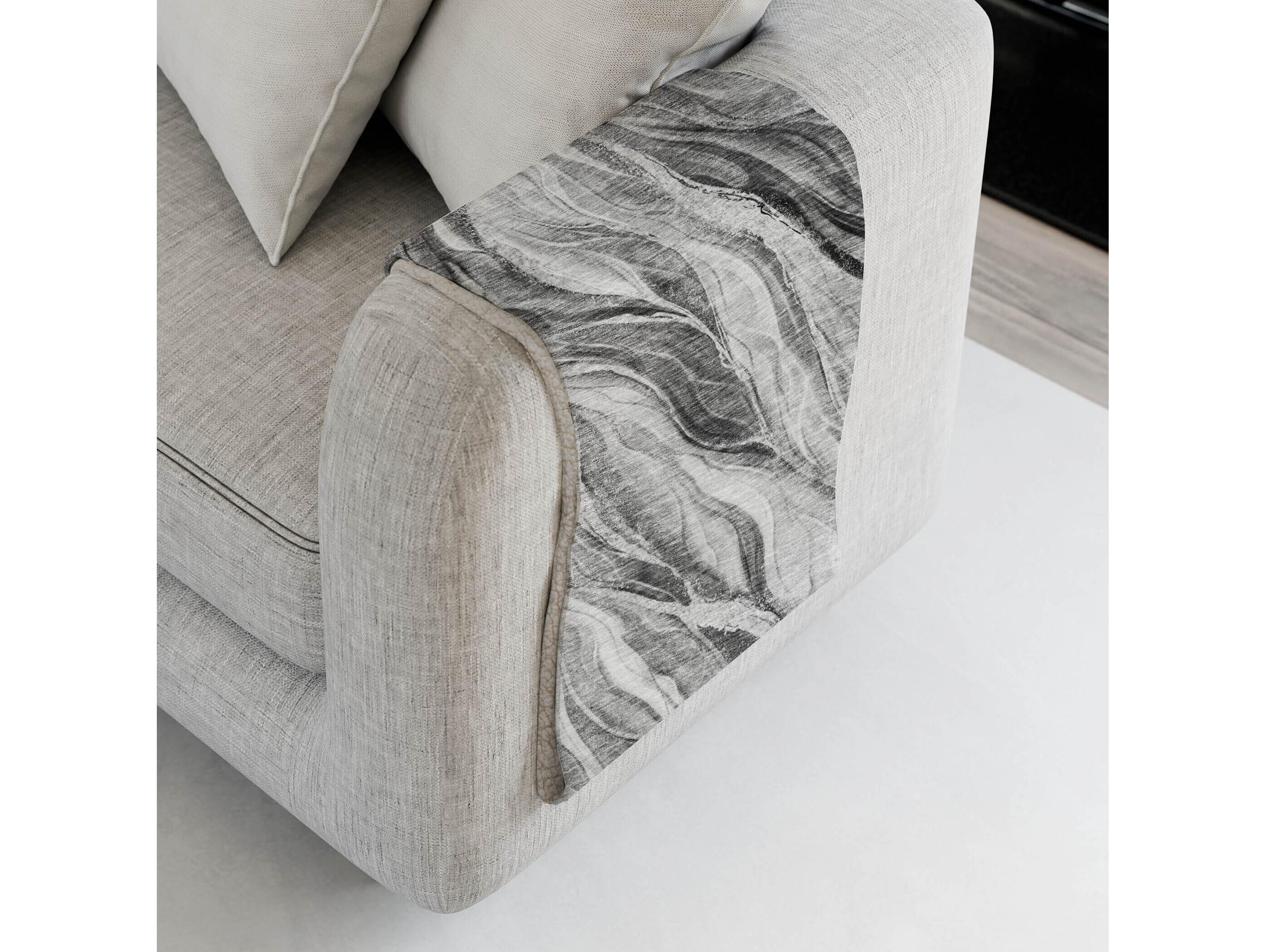 Dalyn Sherpa Gray Polyester Throw