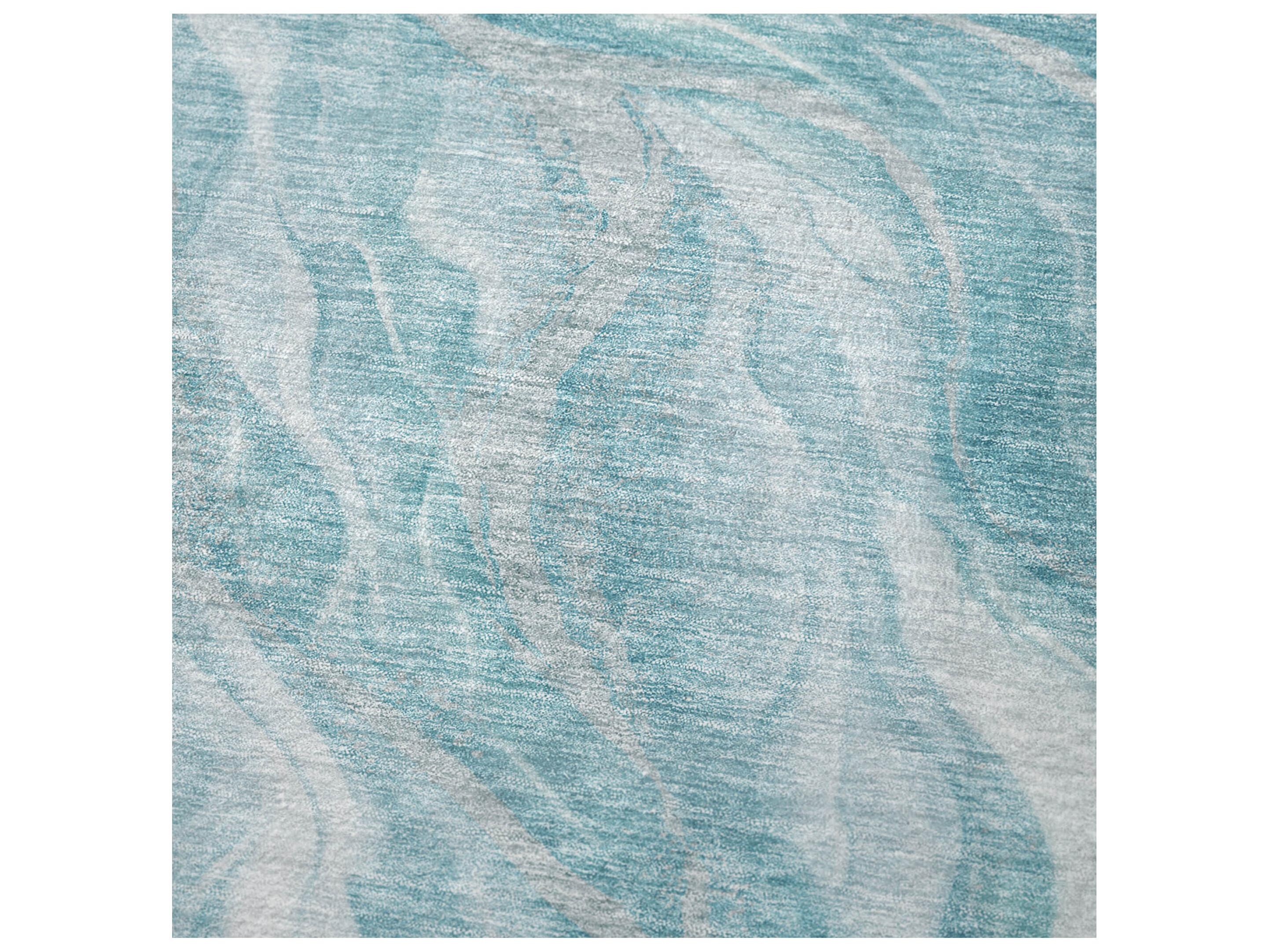 Dalyn Sherpa Teal Polyester Throw