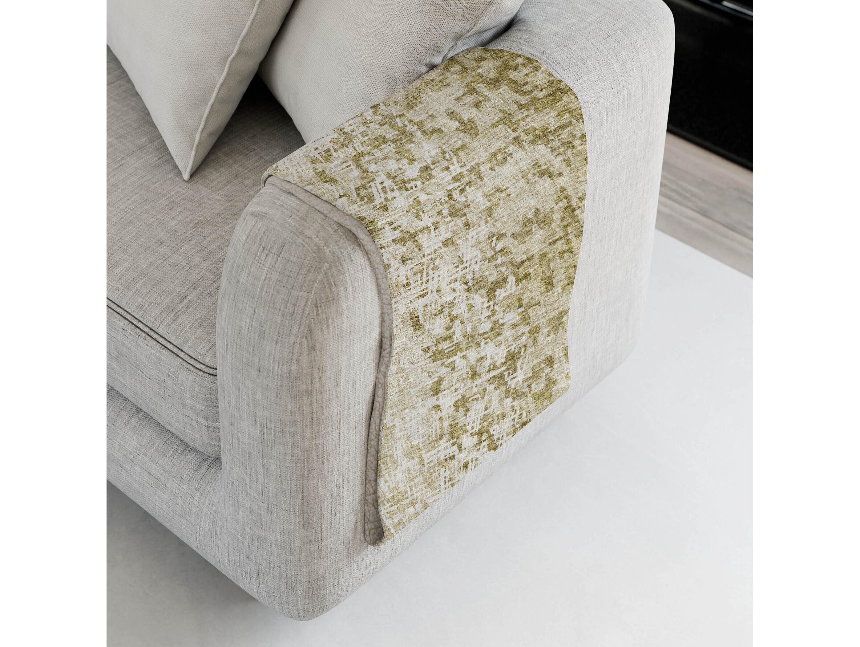 Dalyn Sherpa Brown Polyester Throw