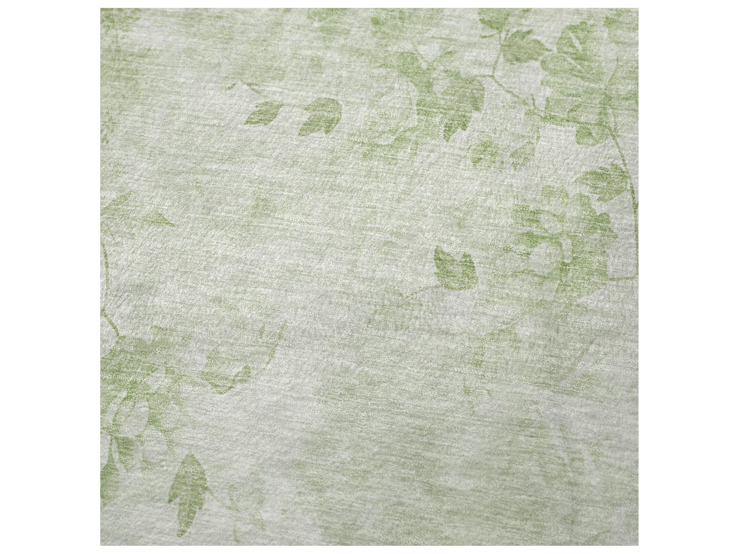 Dalyn Sherpa Green Polyester Throw