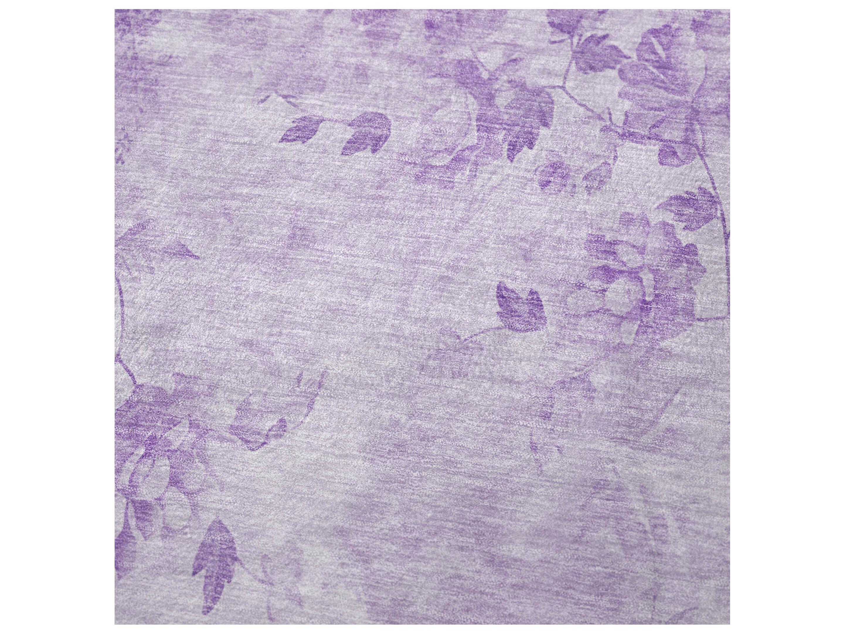 Dalyn Sherpa Purple Polyester Throw