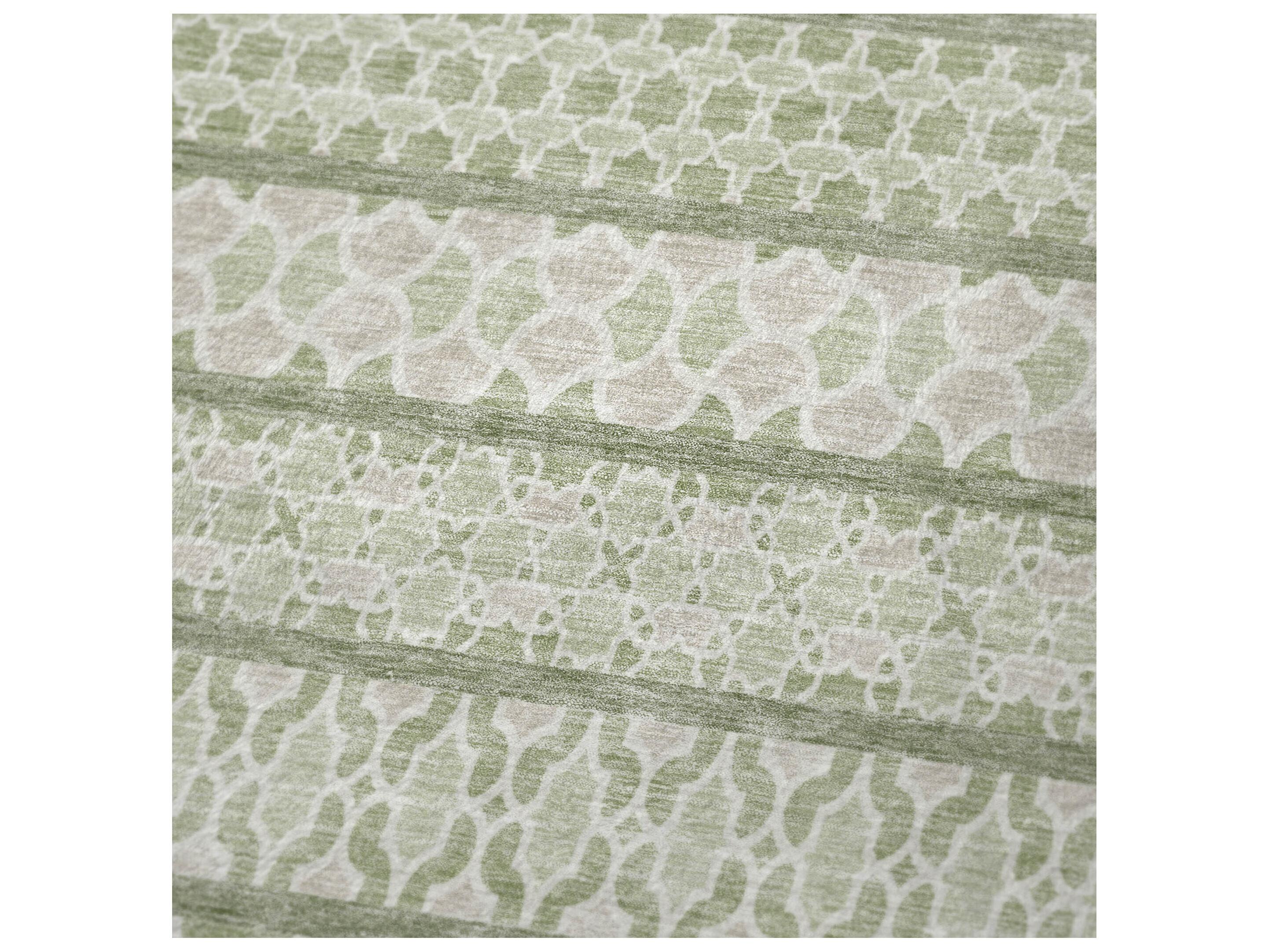 Dalyn Sherpa Green Polyester Throw