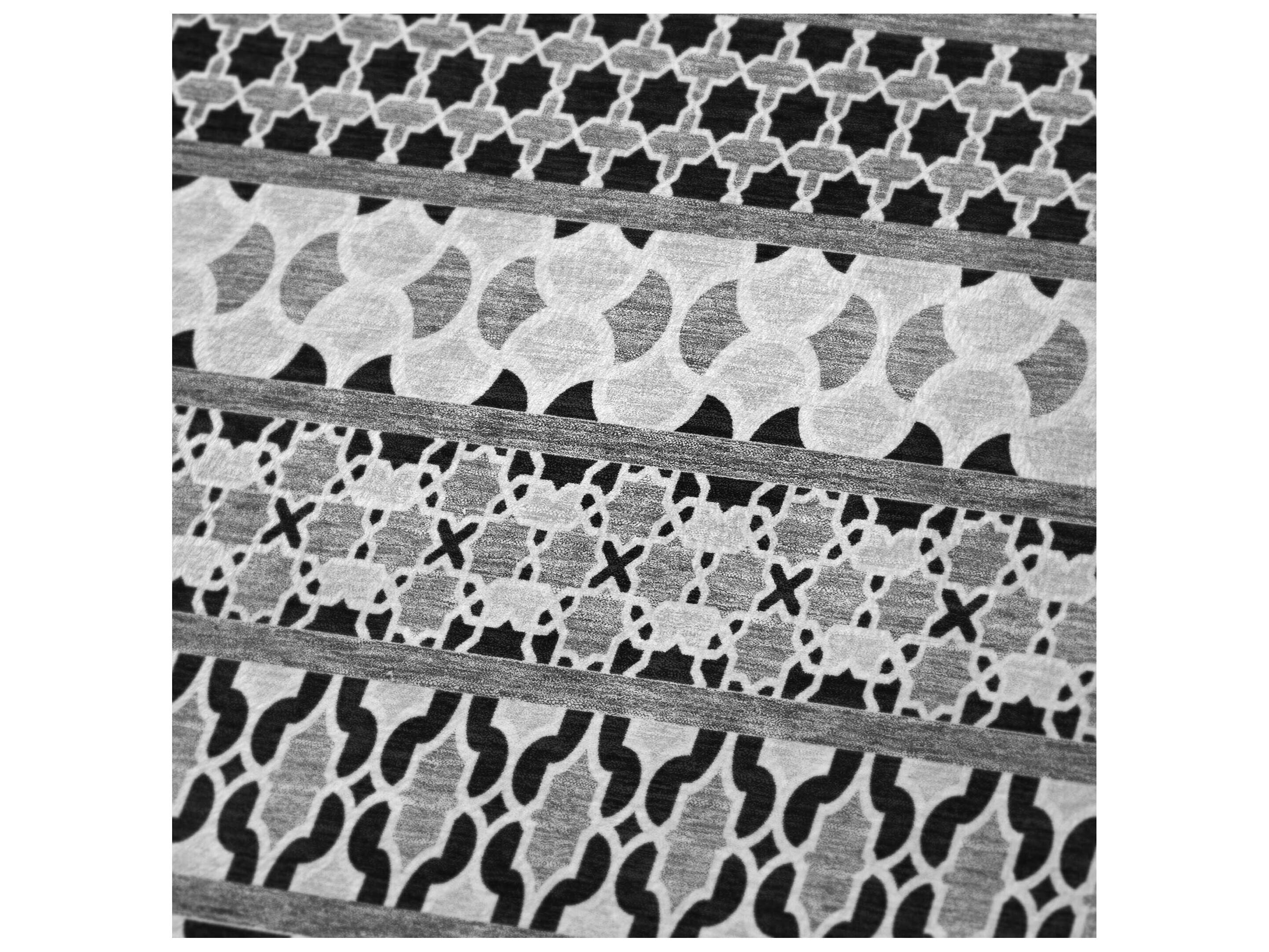 Dalyn Sherpa Black Polyester Throw