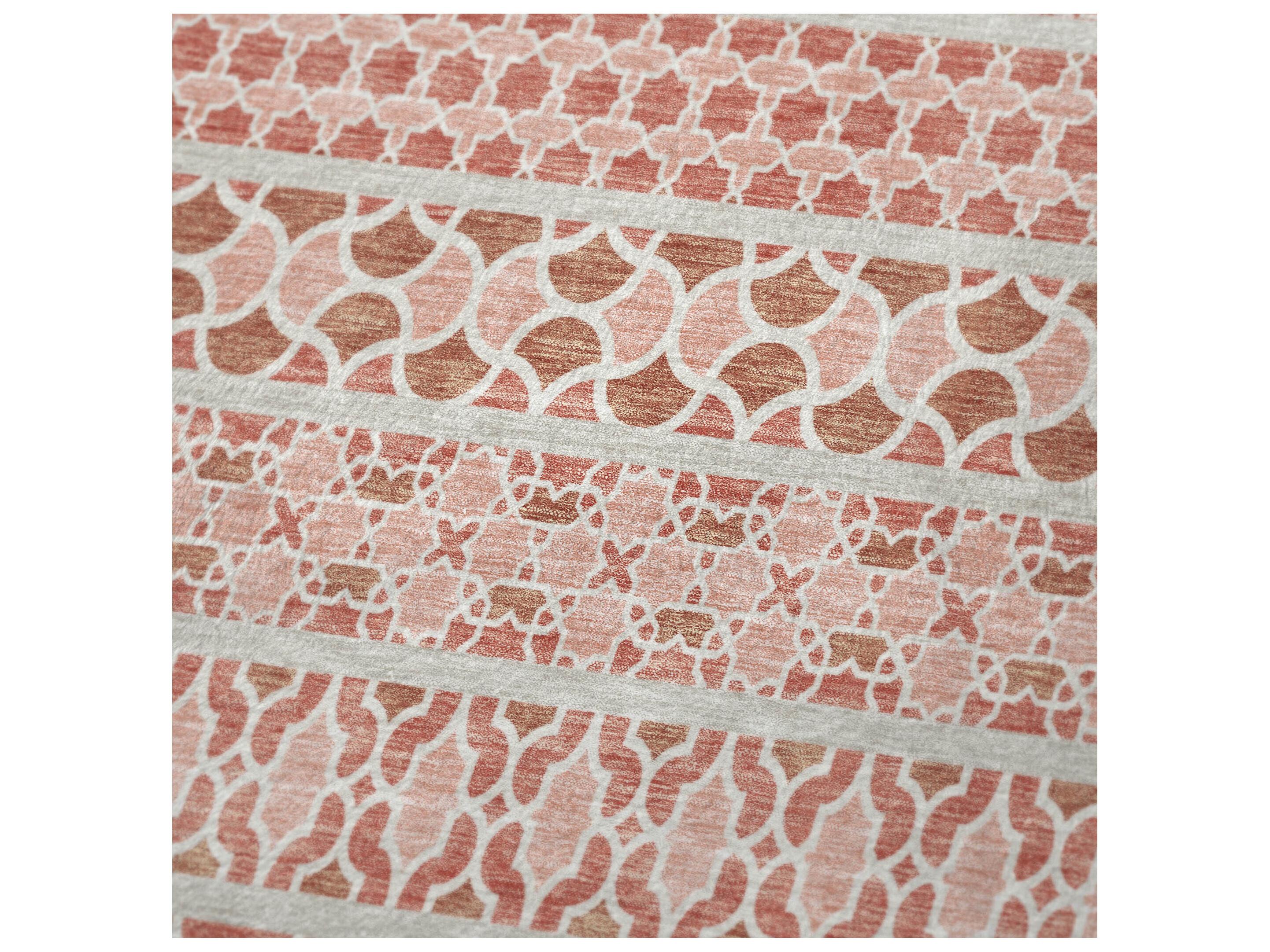 Dalyn Sherpa Orange Polyester Throw