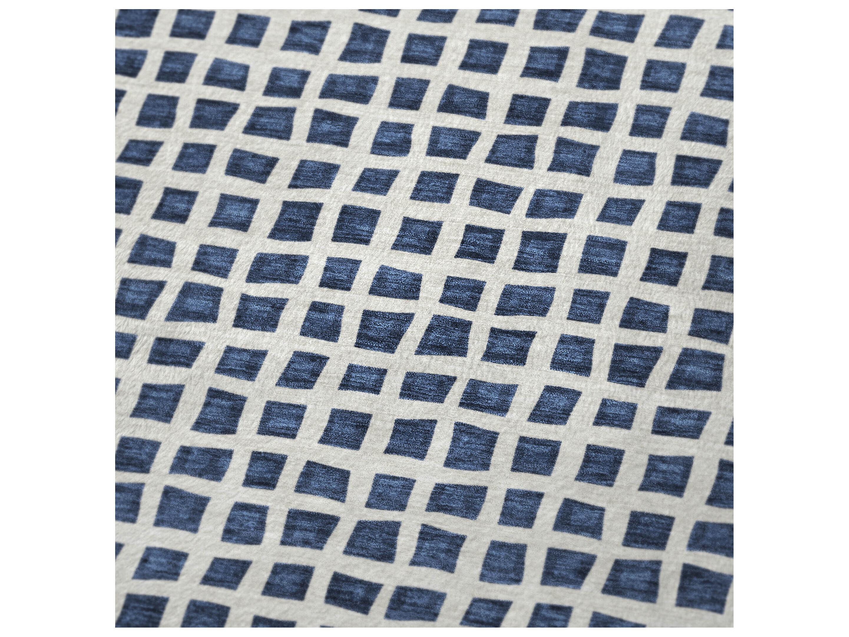 Dalyn Sherpa Blue Polyester Throw