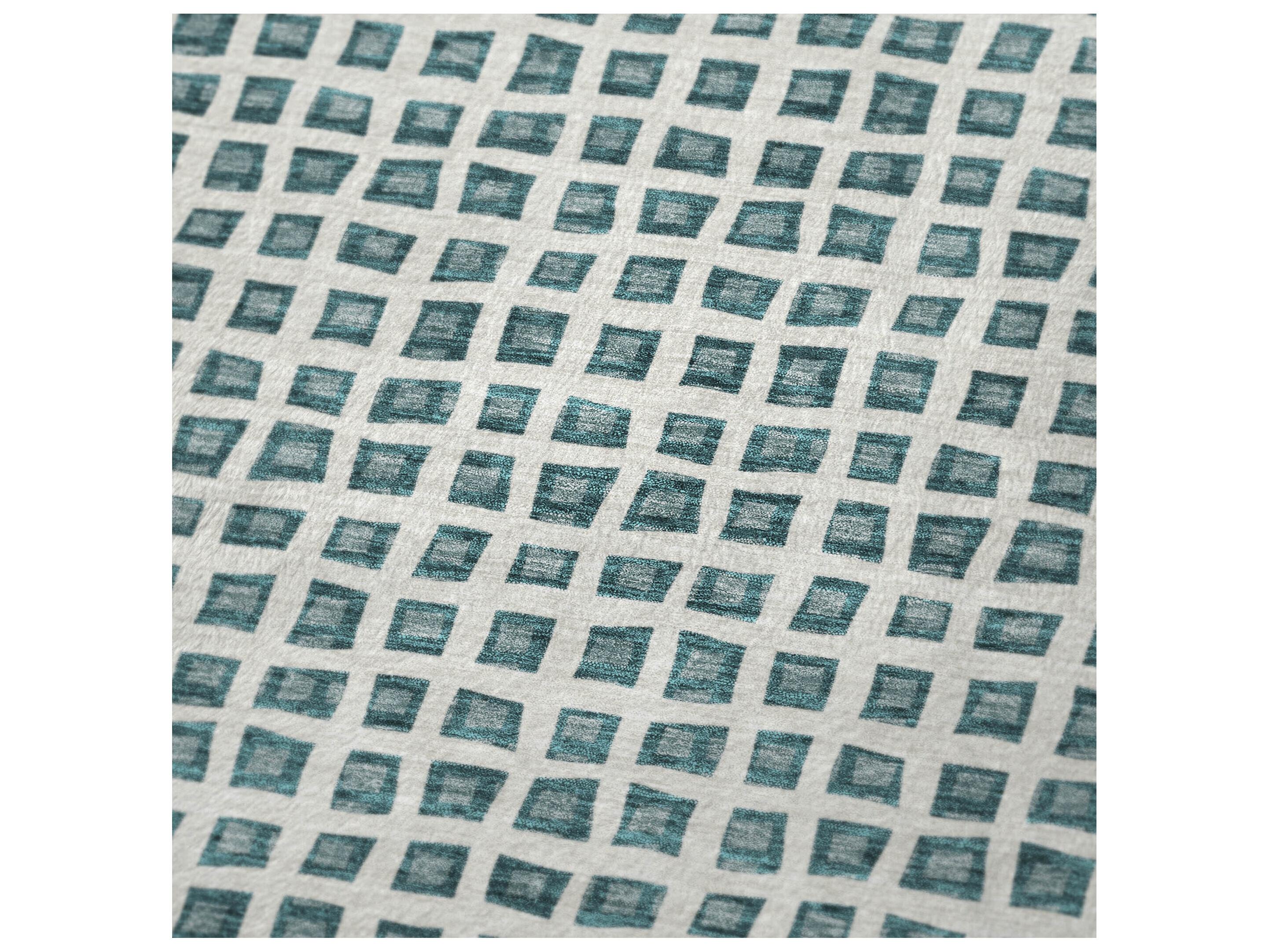 Dalyn Sherpa Teal Polyester Throw