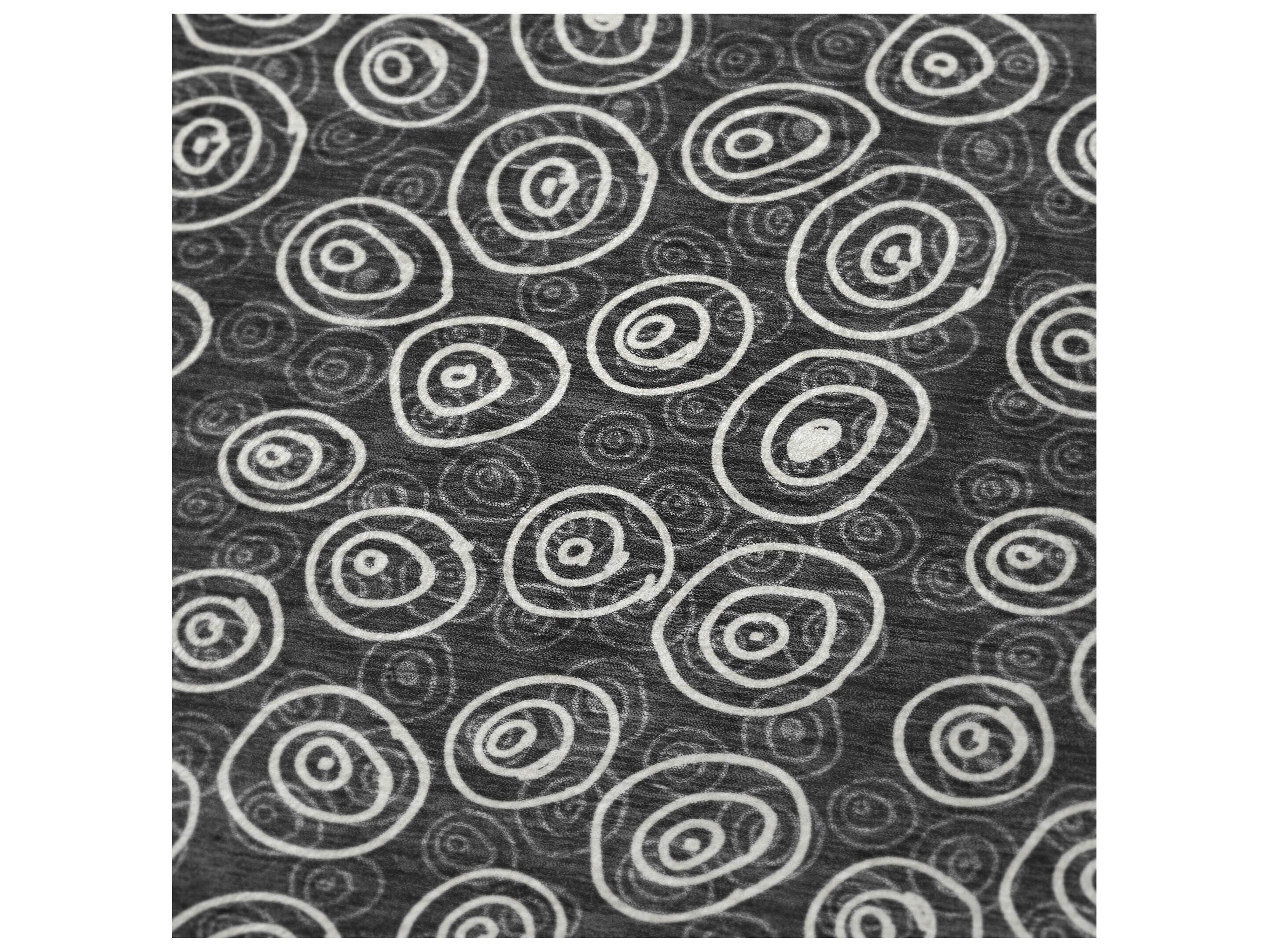 Dalyn Sherpa Black Polyester Throw