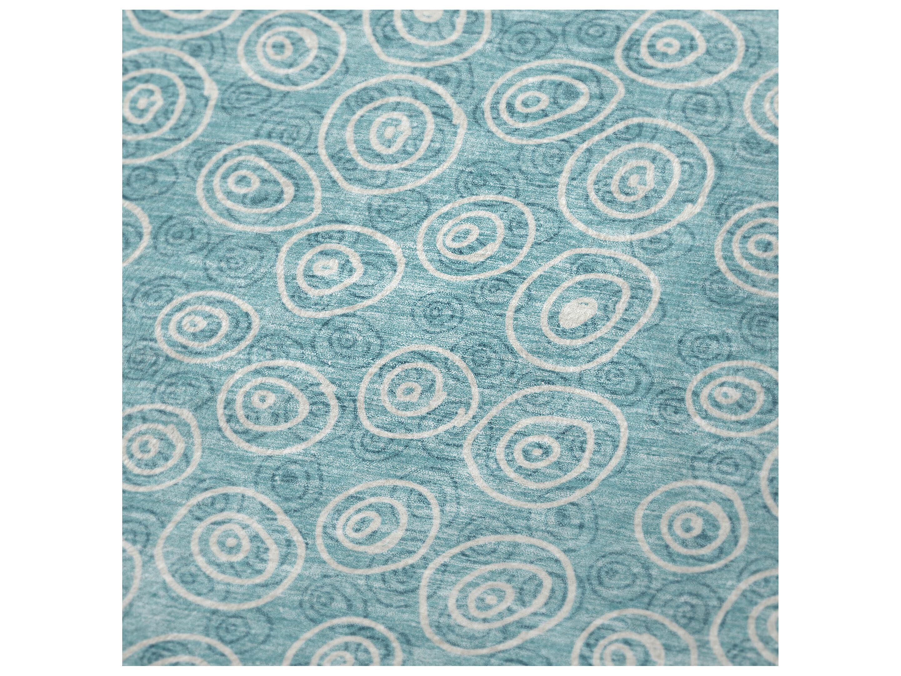 Dalyn Sherpa Teal Polyester Throw