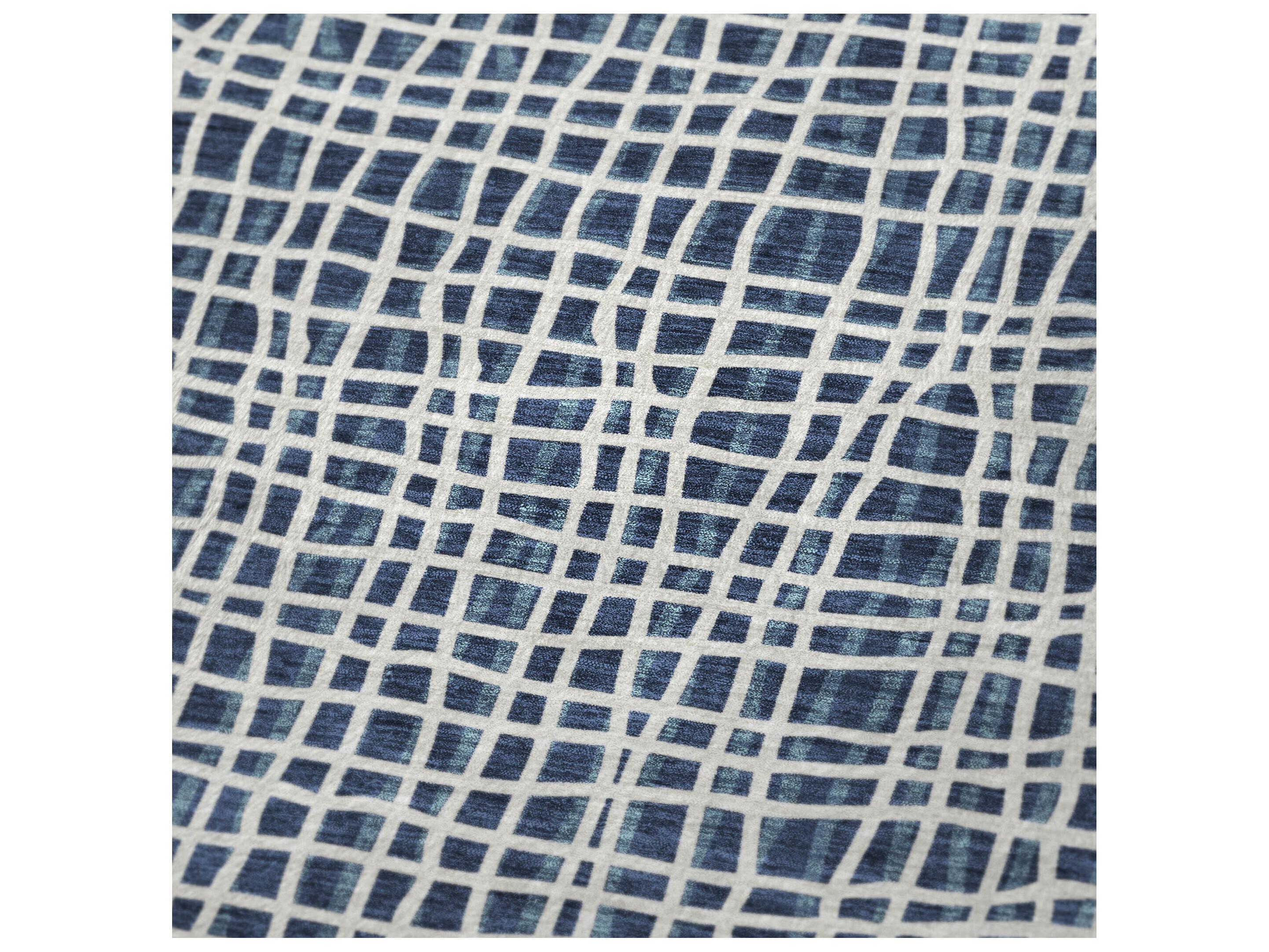 Dalyn Sherpa Blue Polyester Throw