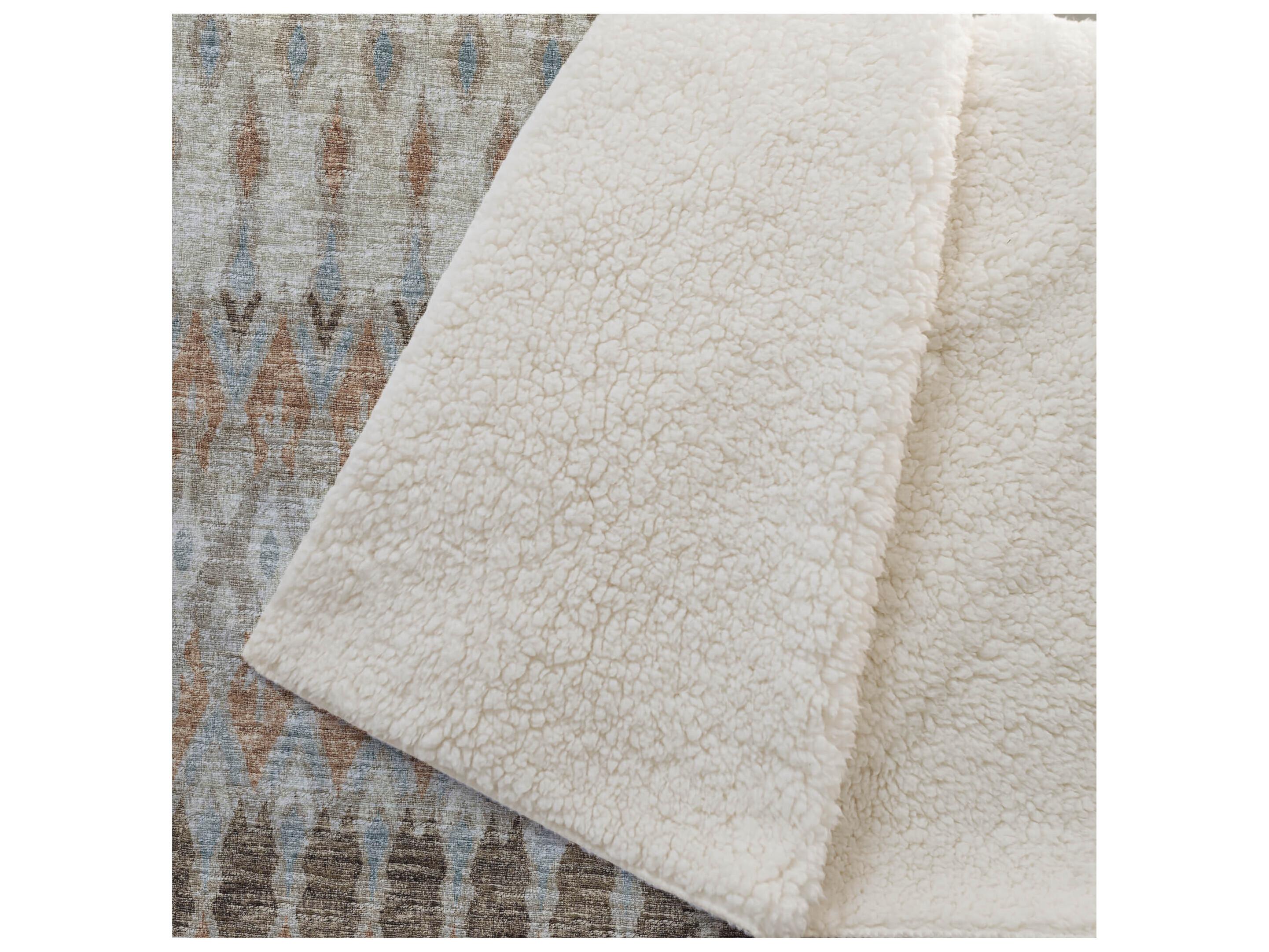 Dalyn Sherpa Multi Polyester Throw