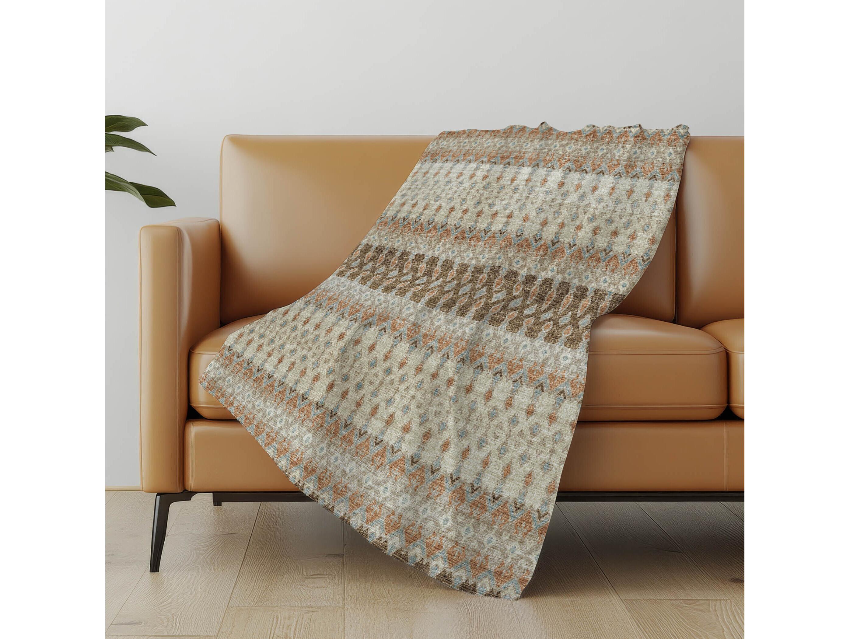 Dalyn Sherpa Multi Polyester Throw