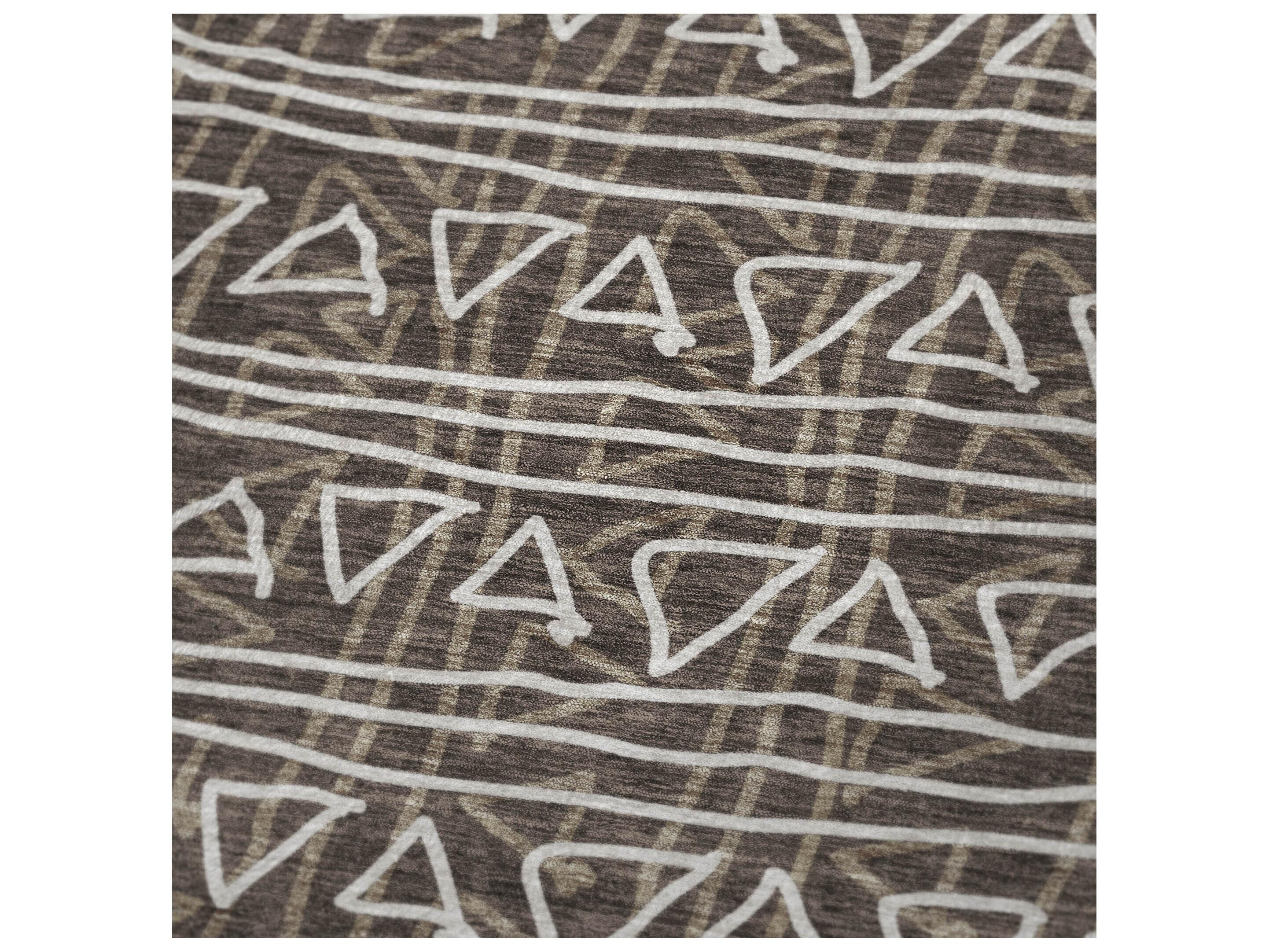 Dalyn Sherpa Brown Polyester Throw