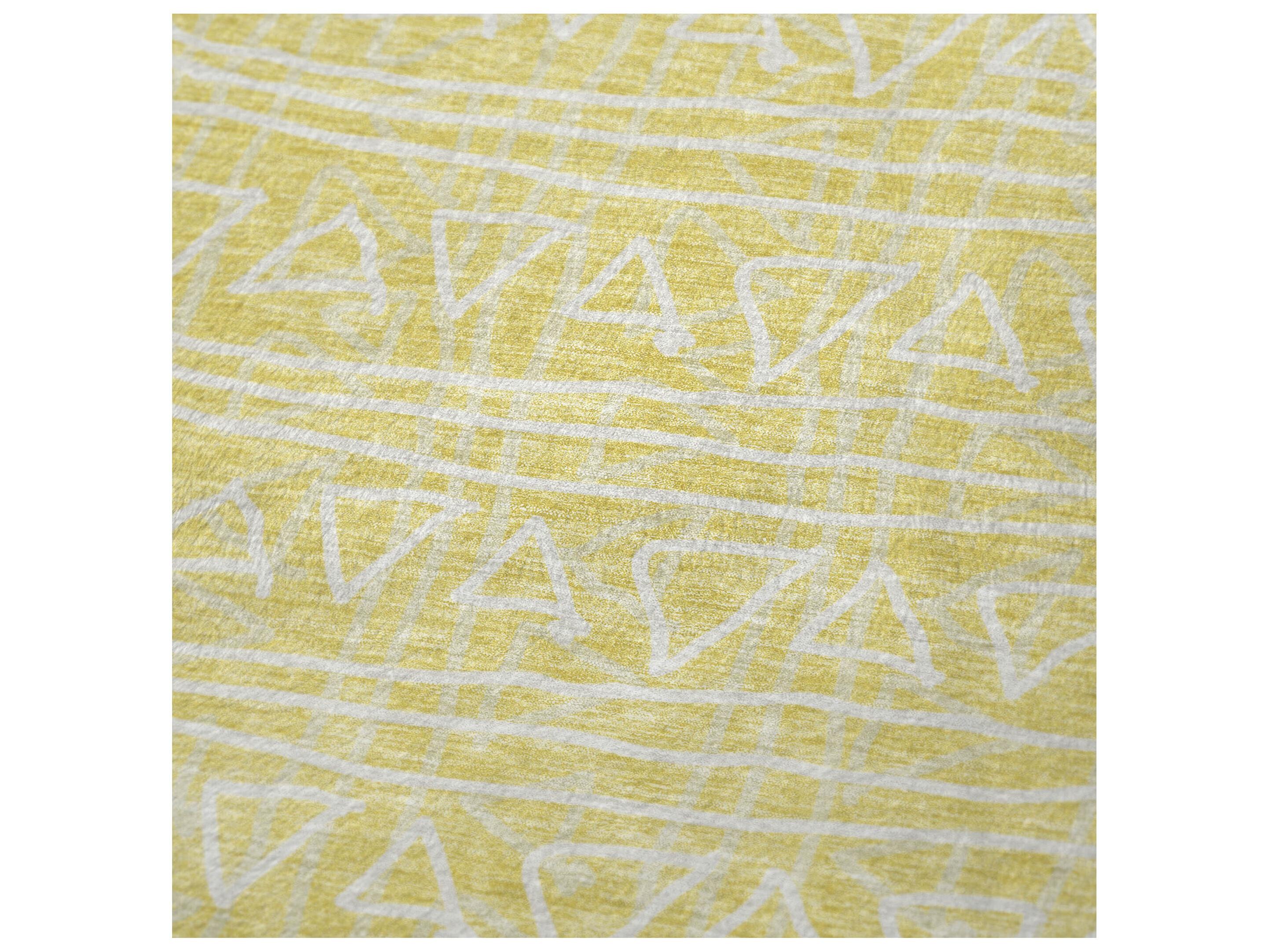 Dalyn Sherpa Gold Polyester Throw