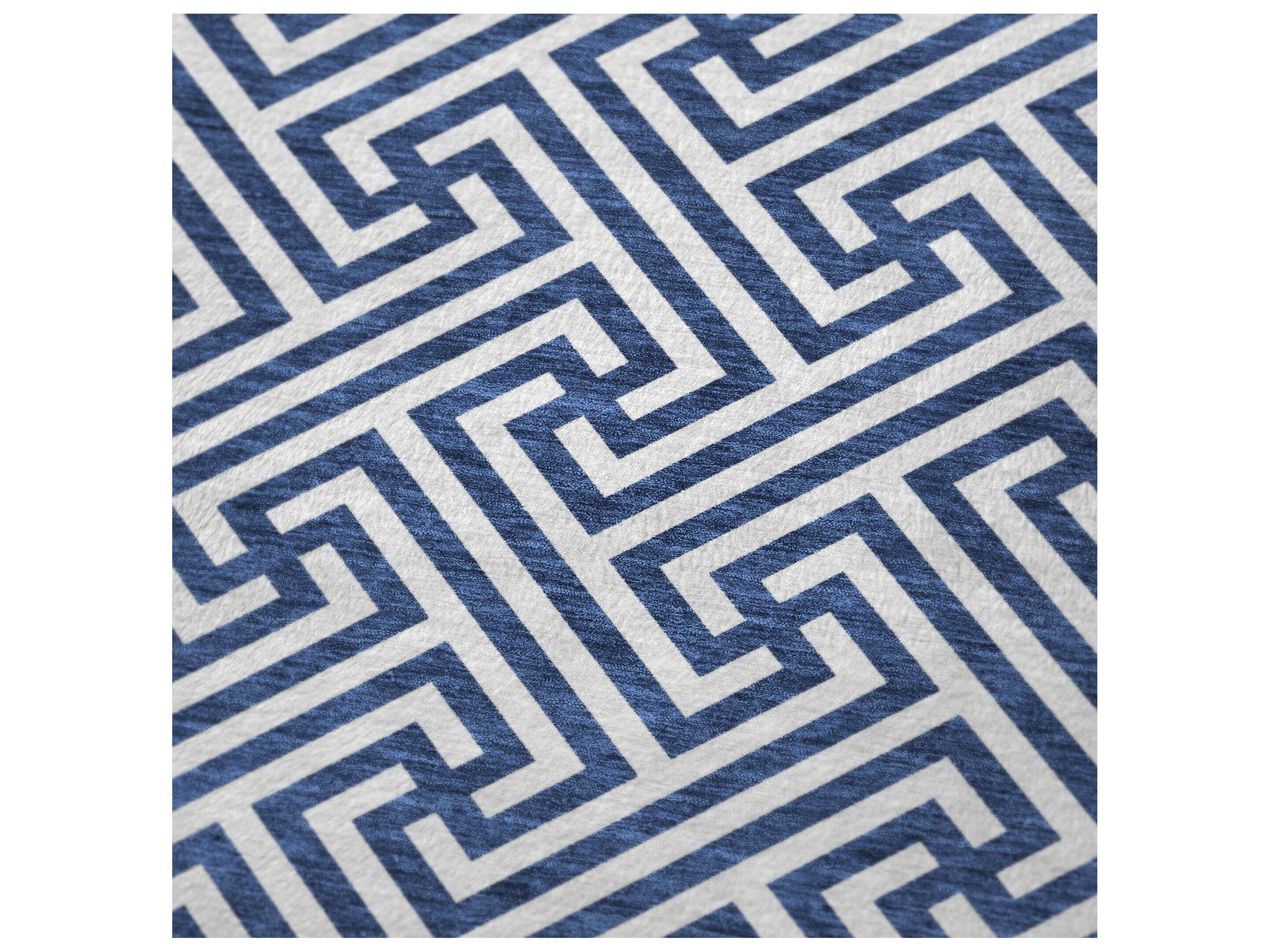 Dalyn Sherpa Blue Polyester Throw